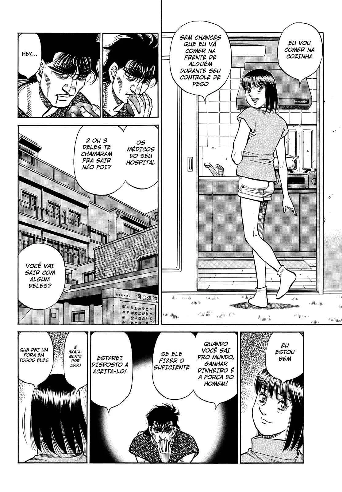Hajime no Ippo Capítulo 889 – Obstáculo Invisível