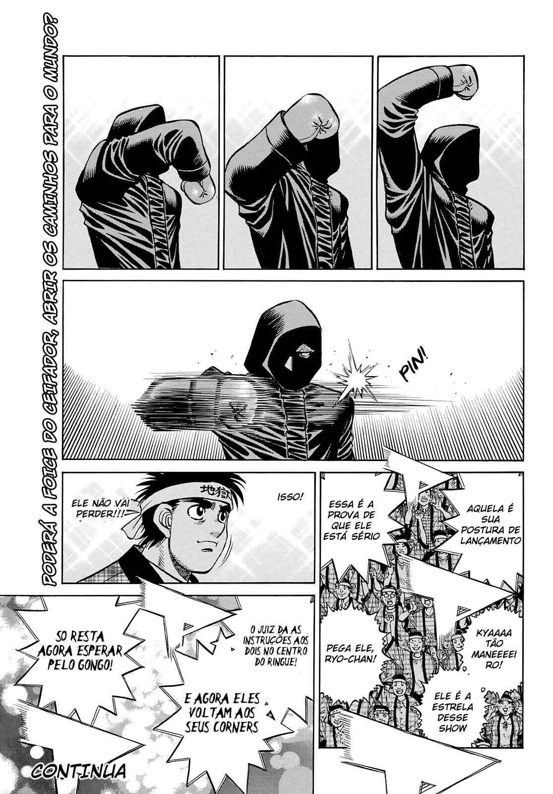 Hajime no Ippo Capítulo 889 – Obstáculo Invisível