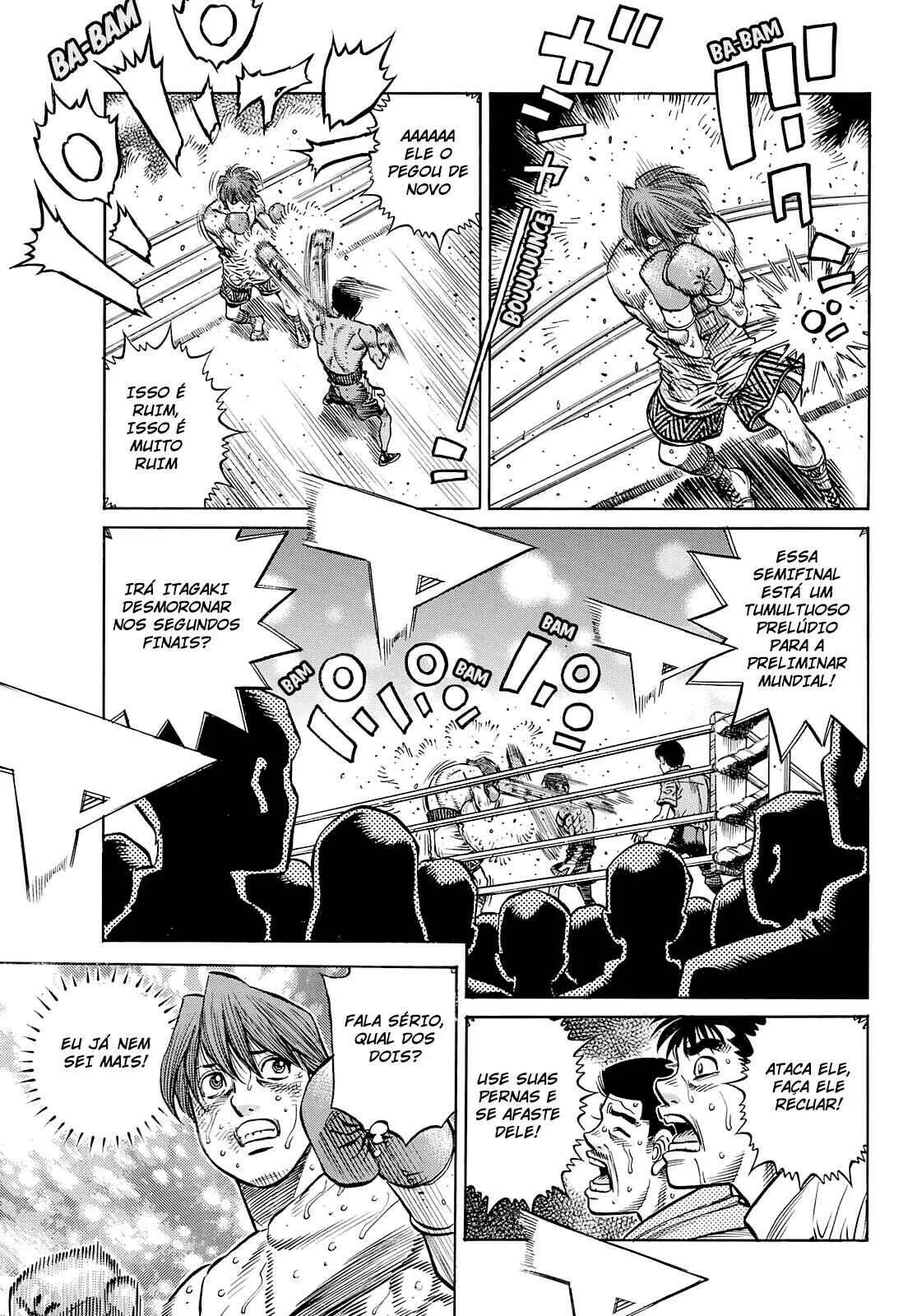 Hajime no Ippo Capítulo 889 – Obstáculo Invisível