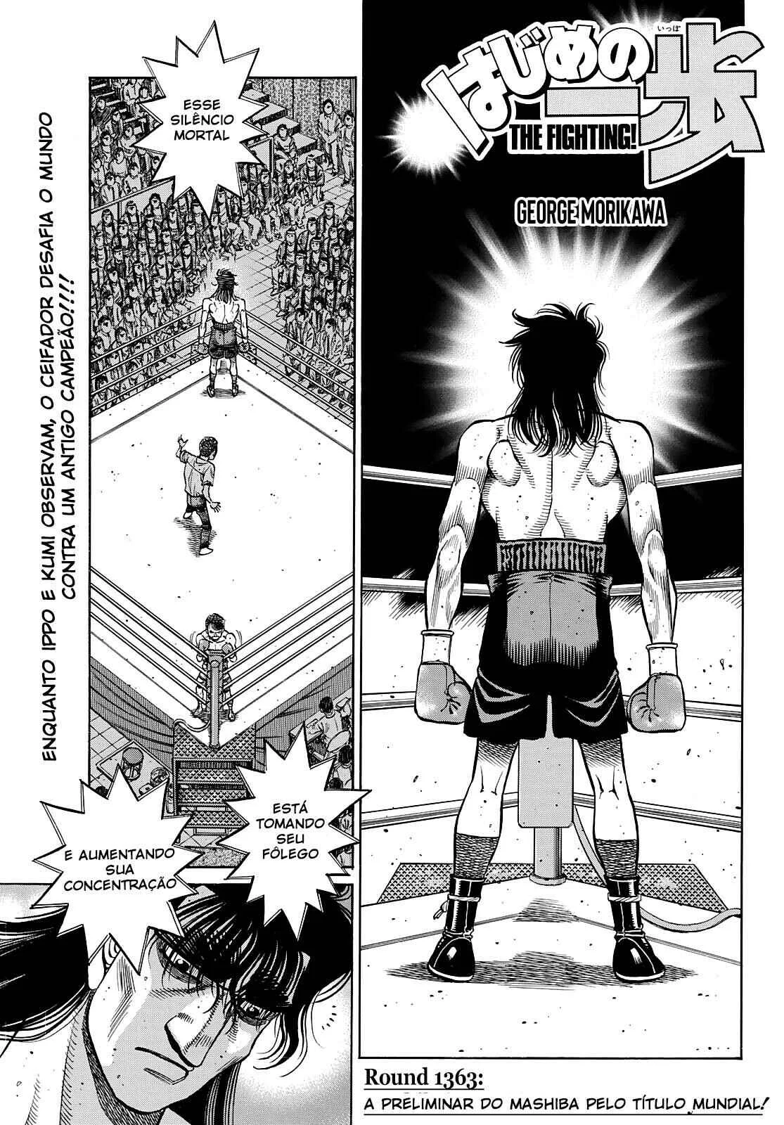 Hajime no Ippo Capítulo 889 – Obstáculo Invisível