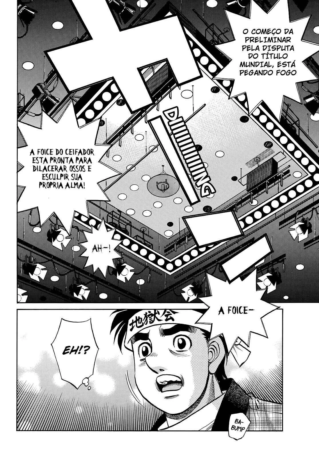 Hajime no Ippo Capítulo 889 – Obstáculo Invisível