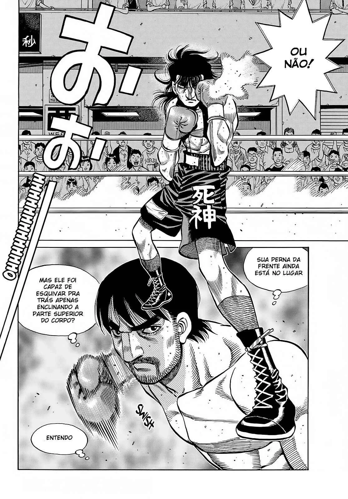 Hajime no Ippo Capítulo 889 – Obstáculo Invisível