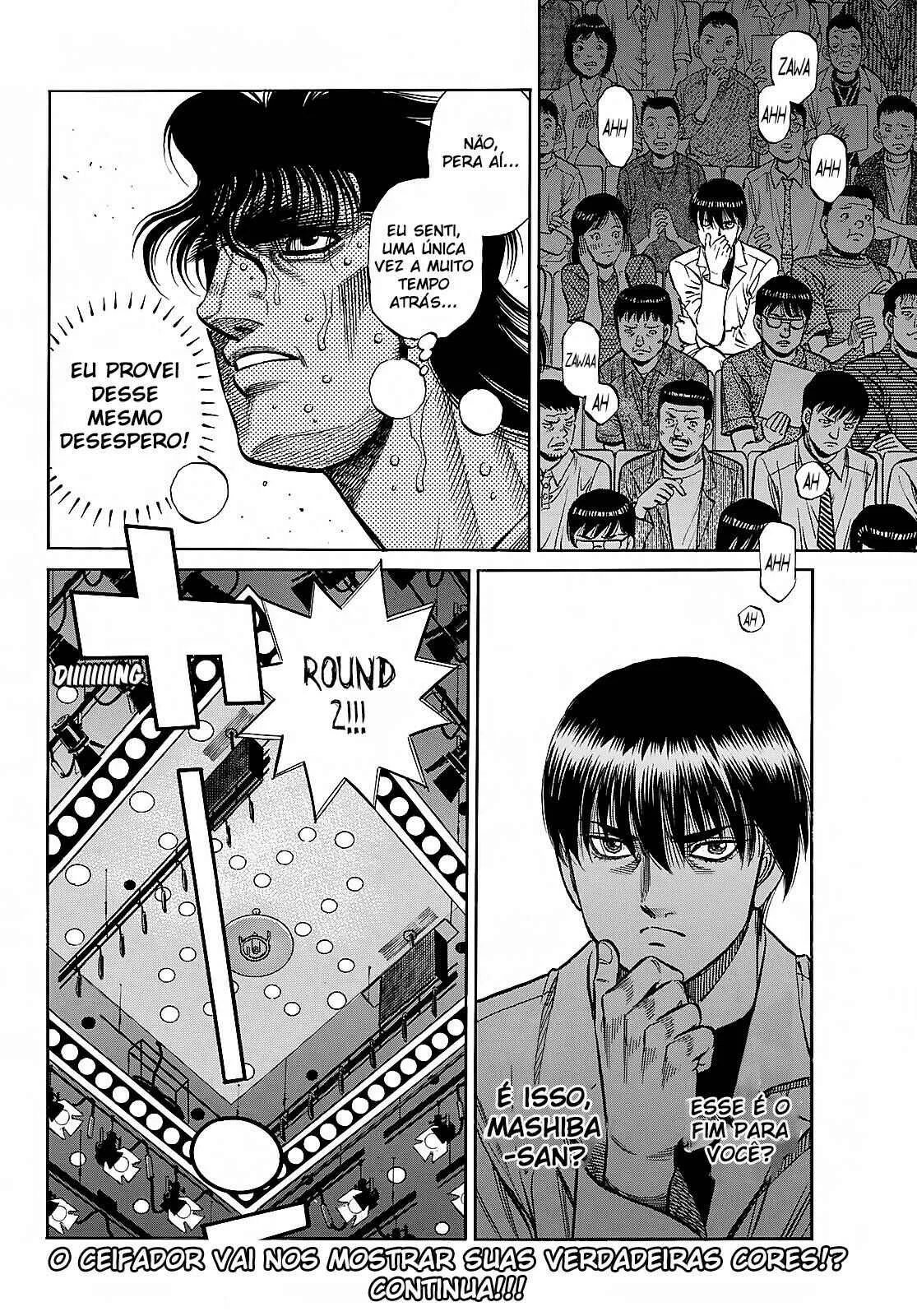 Hajime no Ippo Capítulo 889 – Obstáculo Invisível
