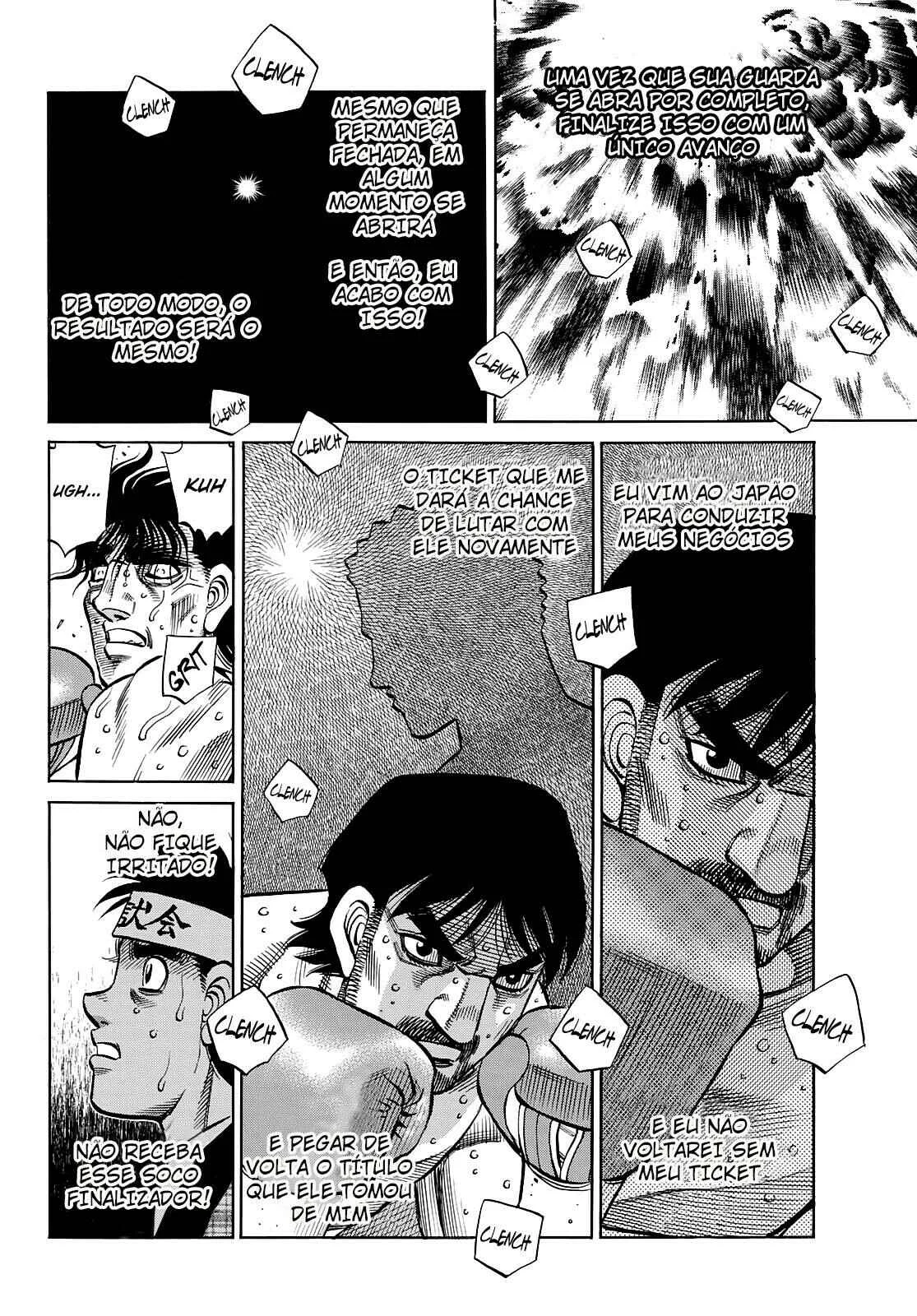 Hajime no Ippo Capítulo 889 – Obstáculo Invisível