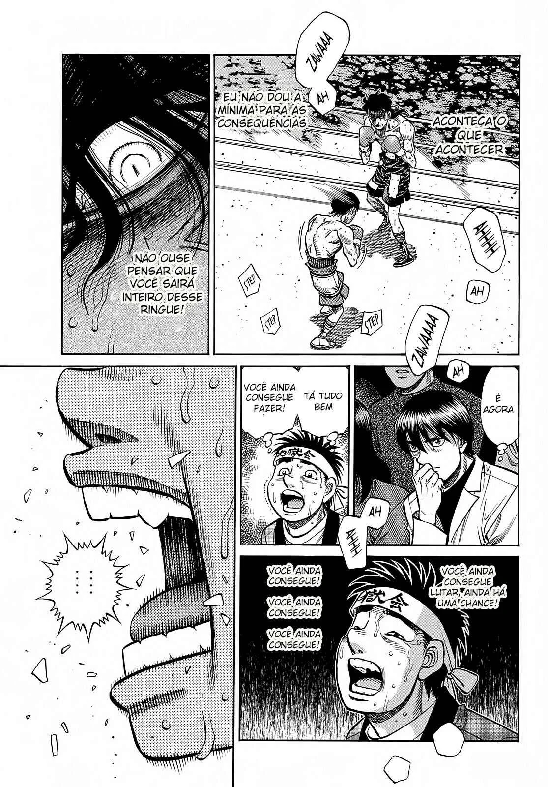 Hajime no Ippo Capítulo 889 – Obstáculo Invisível