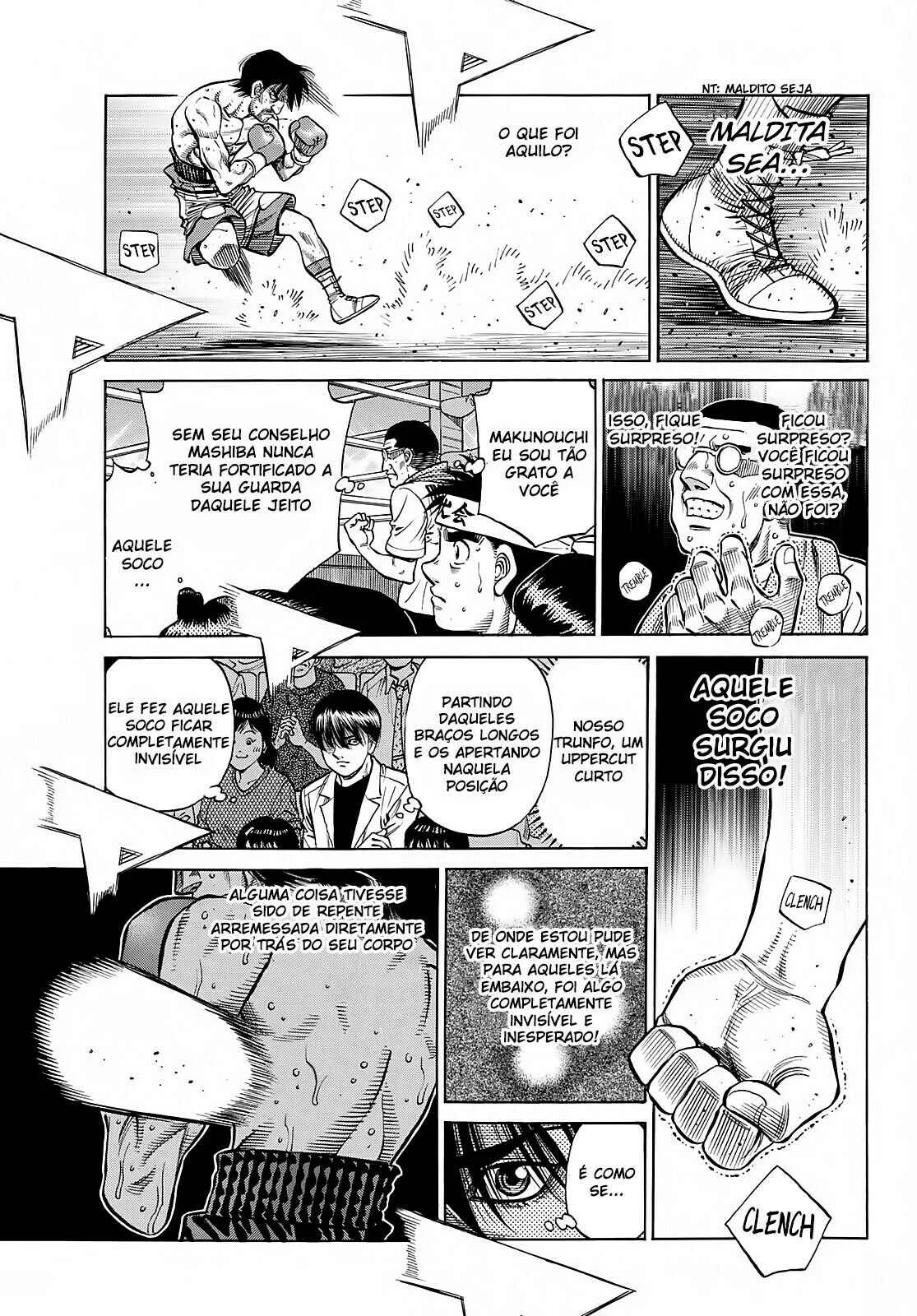 Hajime no Ippo Capítulo 889 – Obstáculo Invisível