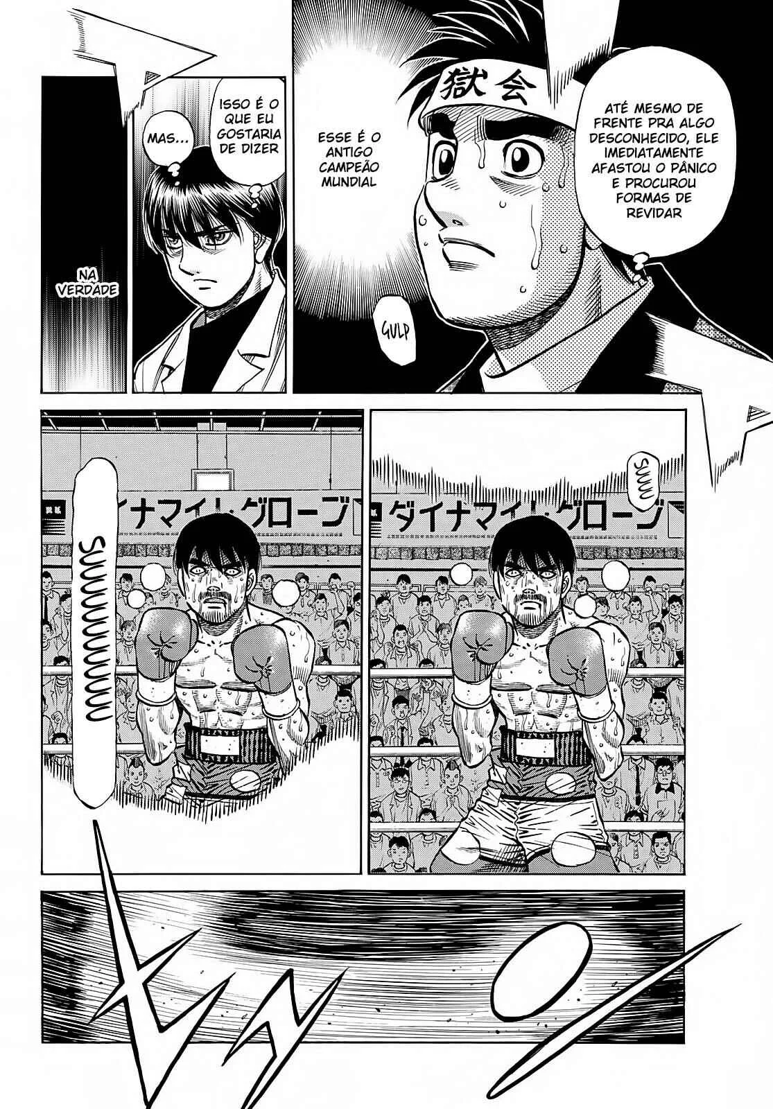Hajime no Ippo Capítulo 889 – Obstáculo Invisível