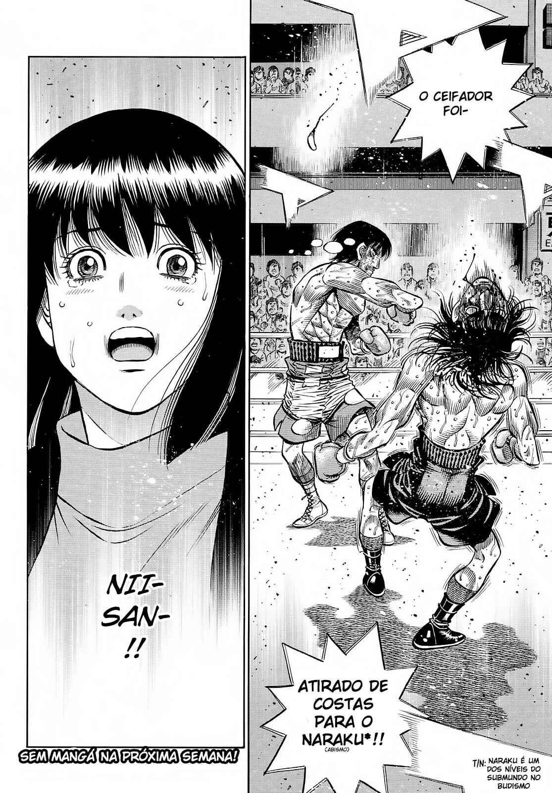 Hajime no Ippo Capítulo 889 – Obstáculo Invisível