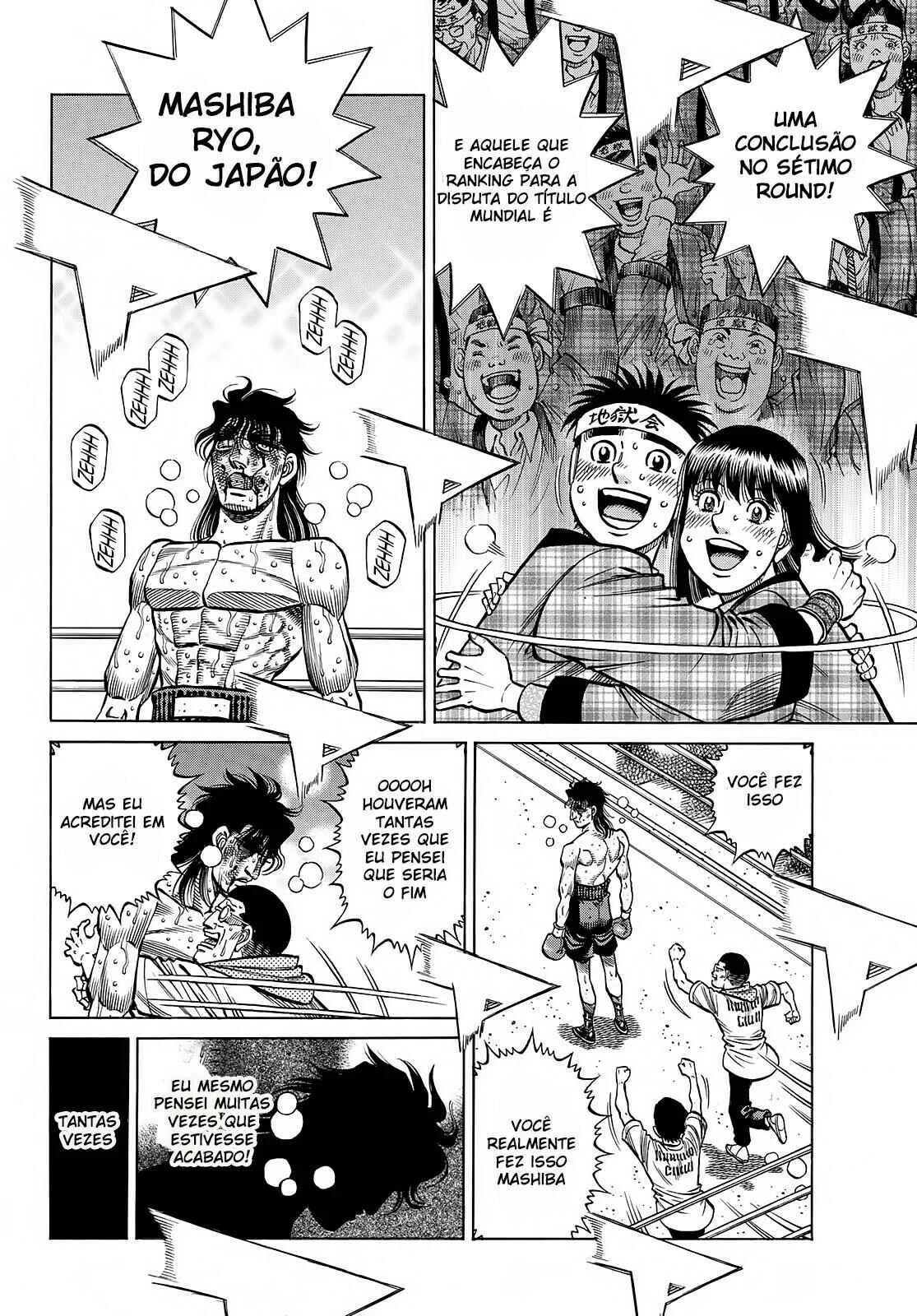 Hajime no Ippo Capítulo 889 – Obstáculo Invisível