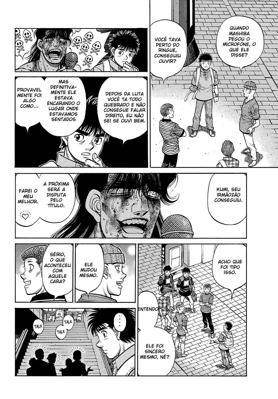Hajime no Ippo Capítulo 889 – Obstáculo Invisível