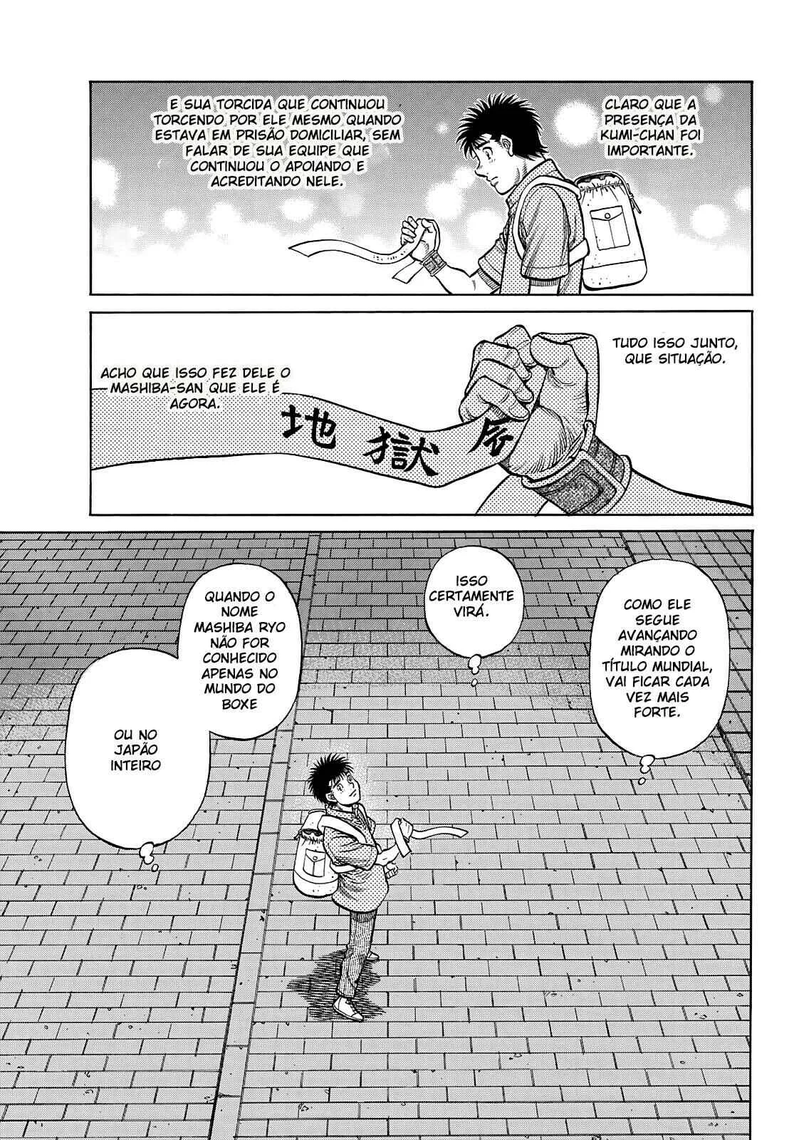 Hajime no Ippo Capítulo 889 – Obstáculo Invisível