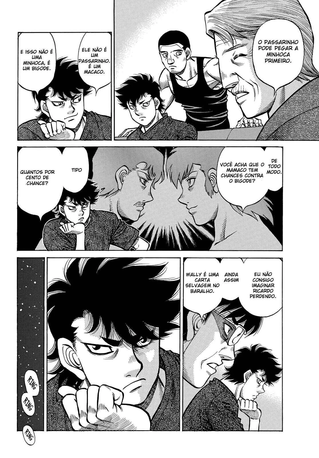 Hajime no Ippo Capítulo 889 – Obstáculo Invisível