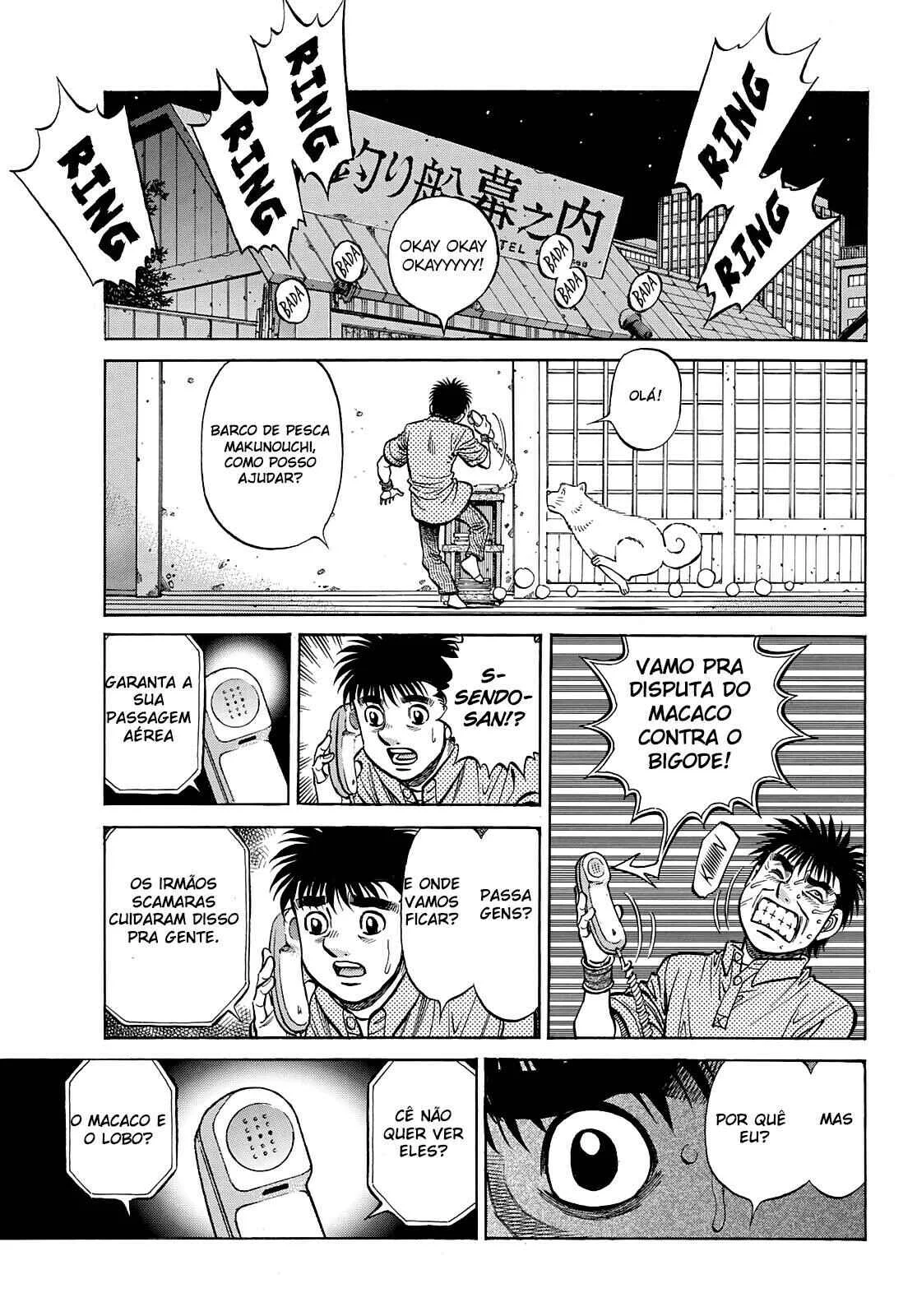 Hajime no Ippo Capítulo 889 – Obstáculo Invisível