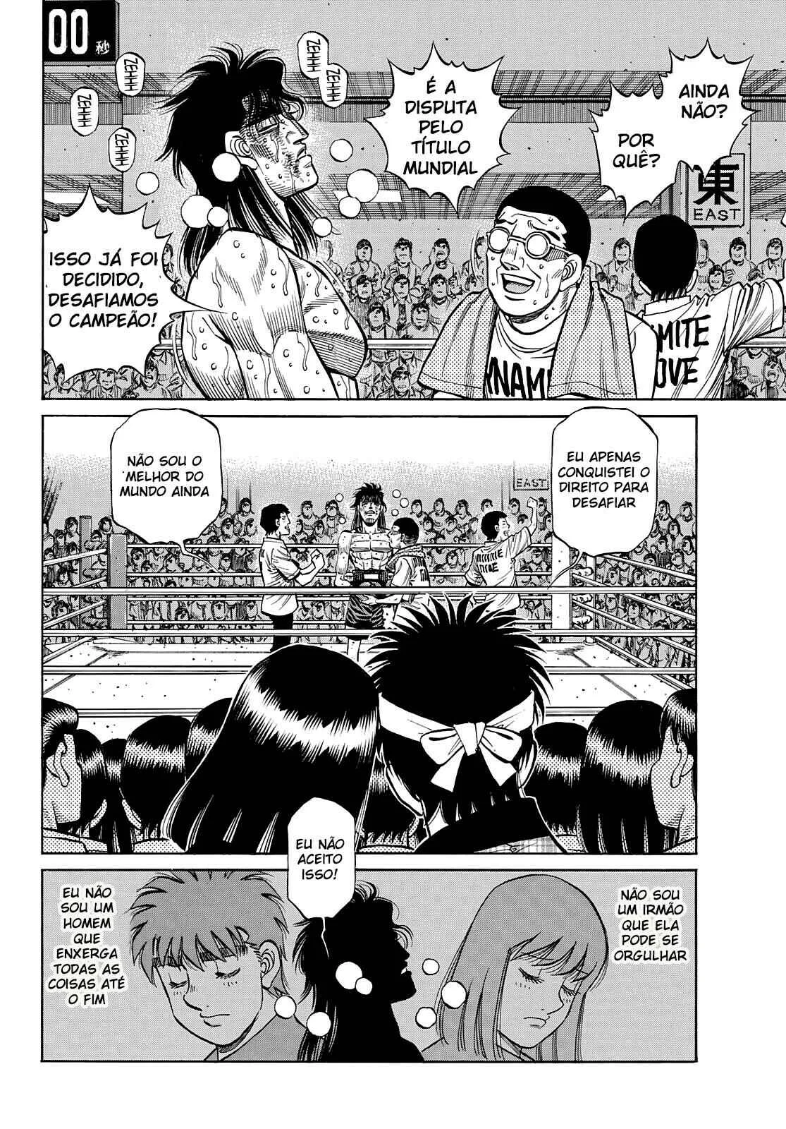 Hajime no Ippo Capítulo 889 – Obstáculo Invisível