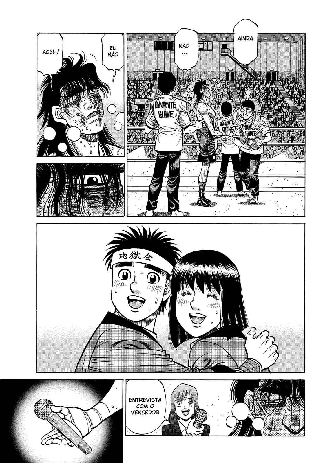 Hajime no Ippo Capítulo 889 – Obstáculo Invisível