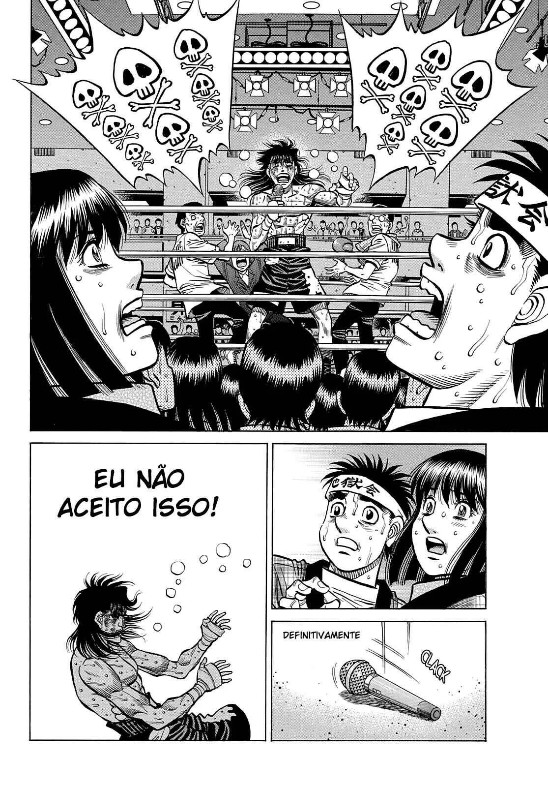 Hajime no Ippo Capítulo 889 – Obstáculo Invisível