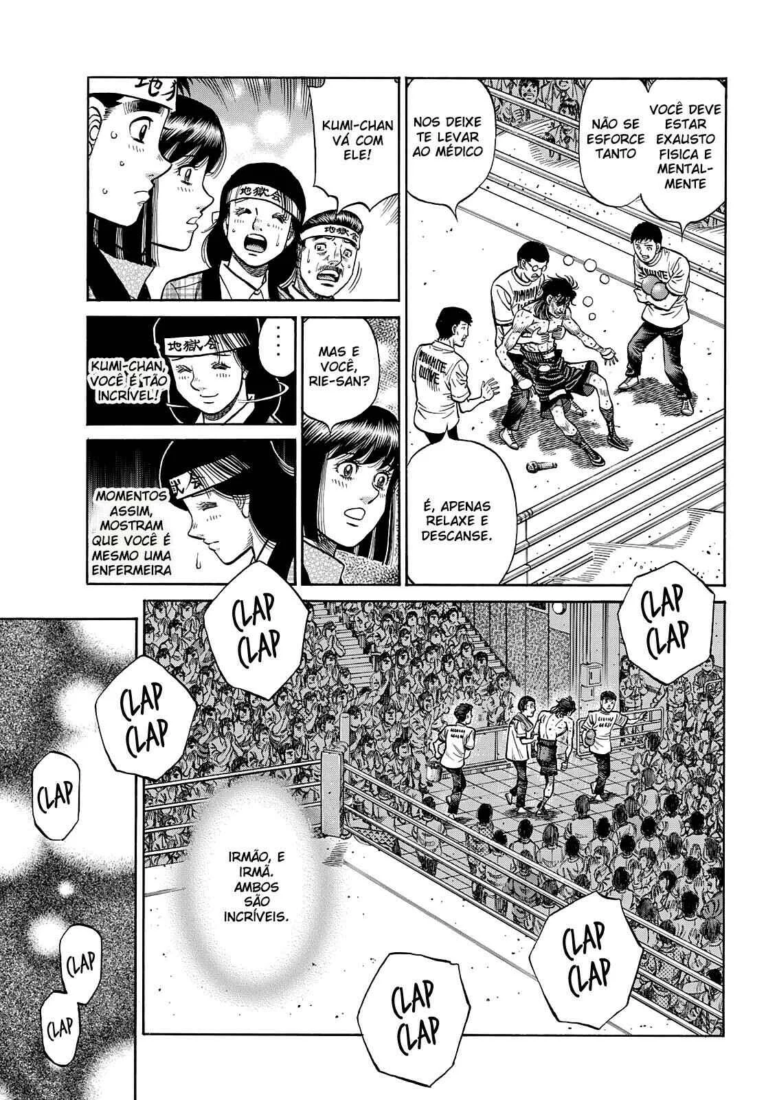Hajime no Ippo Capítulo 889 – Obstáculo Invisível