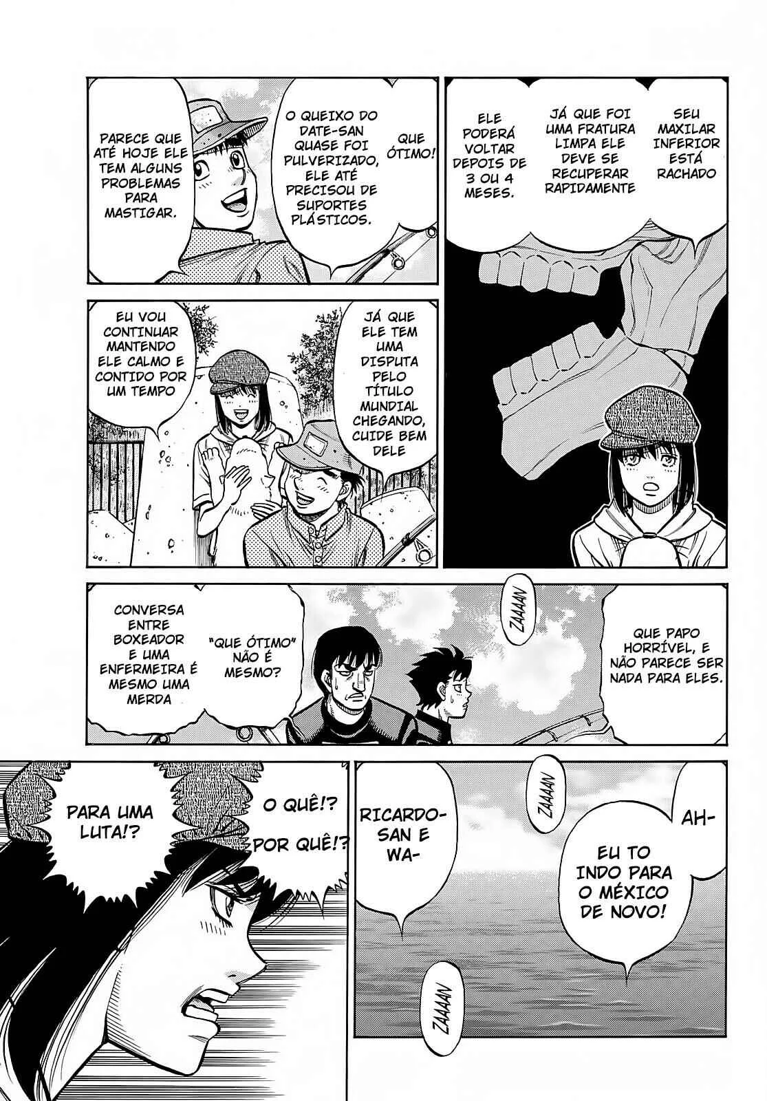 Hajime no Ippo Capítulo 889 – Obstáculo Invisível