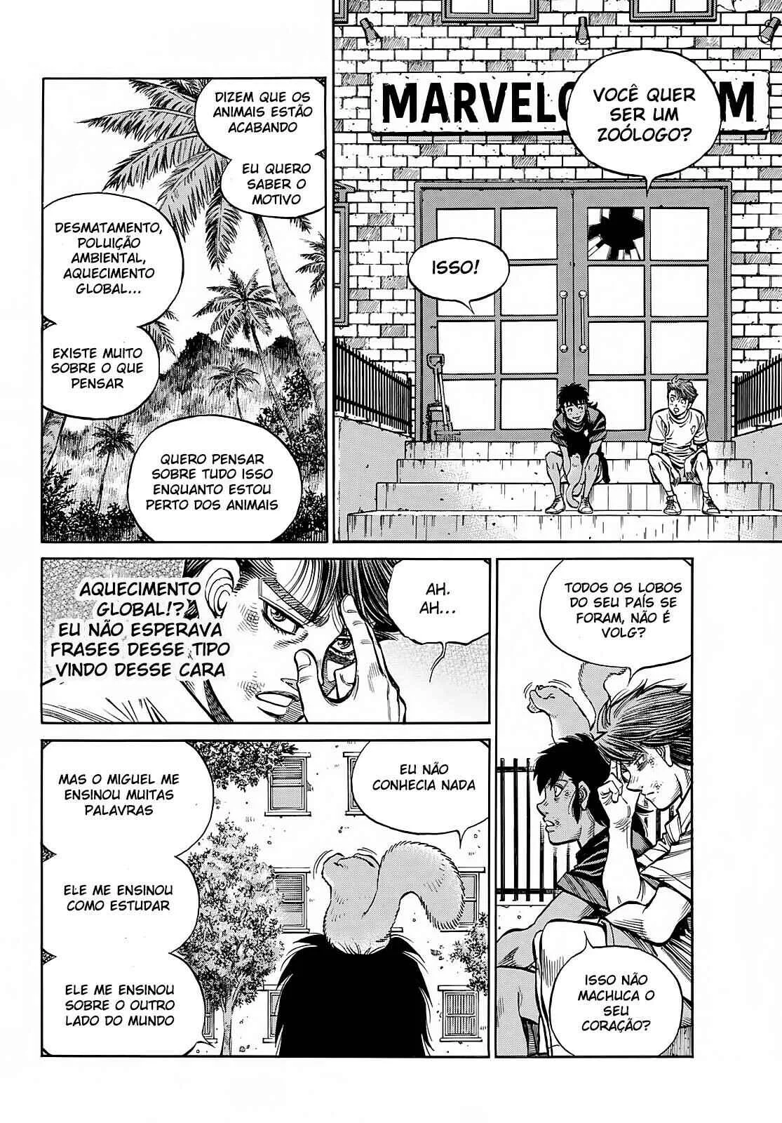 Hajime no Ippo Capítulo 889 – Obstáculo Invisível