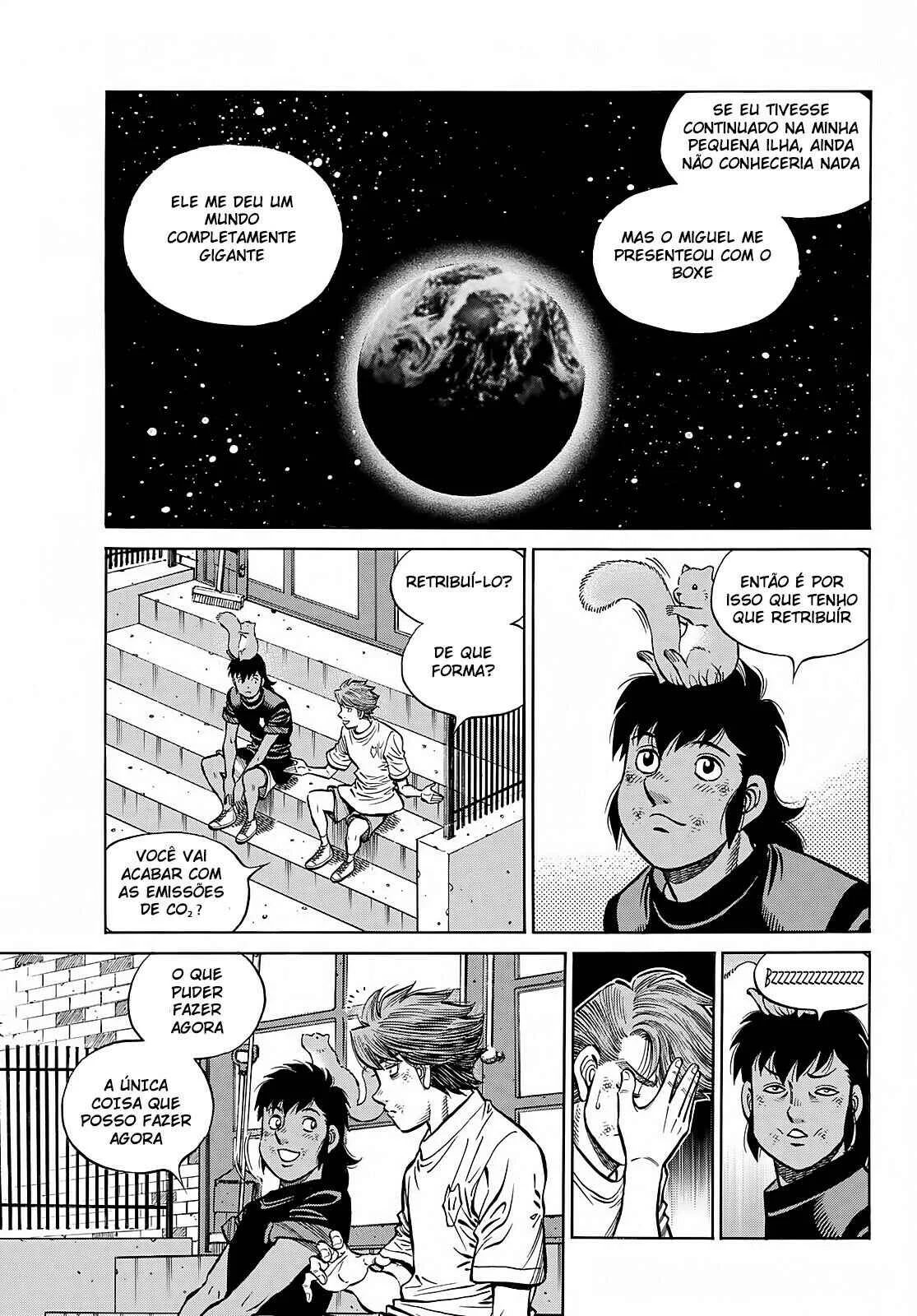Hajime no Ippo Capítulo 889 – Obstáculo Invisível