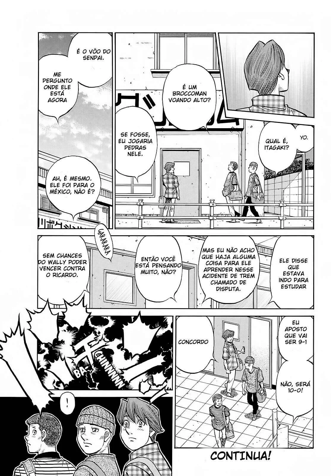 Hajime no Ippo Capítulo 889 – Obstáculo Invisível