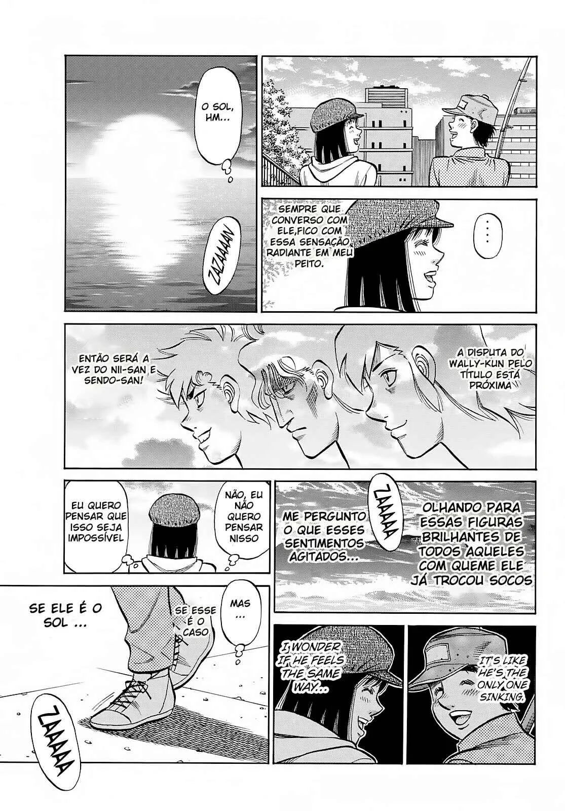 Hajime no Ippo Capítulo 889 – Obstáculo Invisível