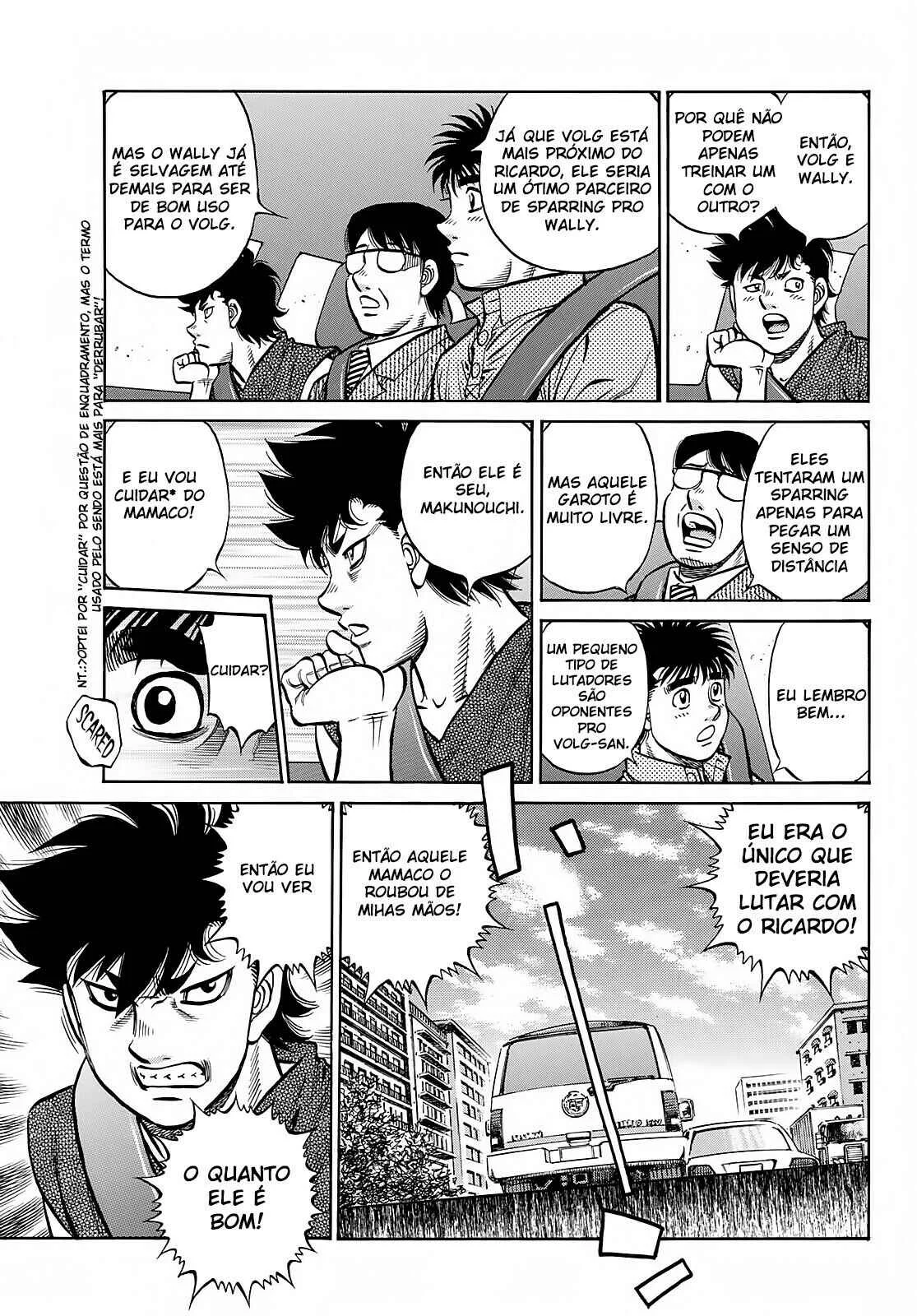 Hajime no Ippo Capítulo 889 – Obstáculo Invisível