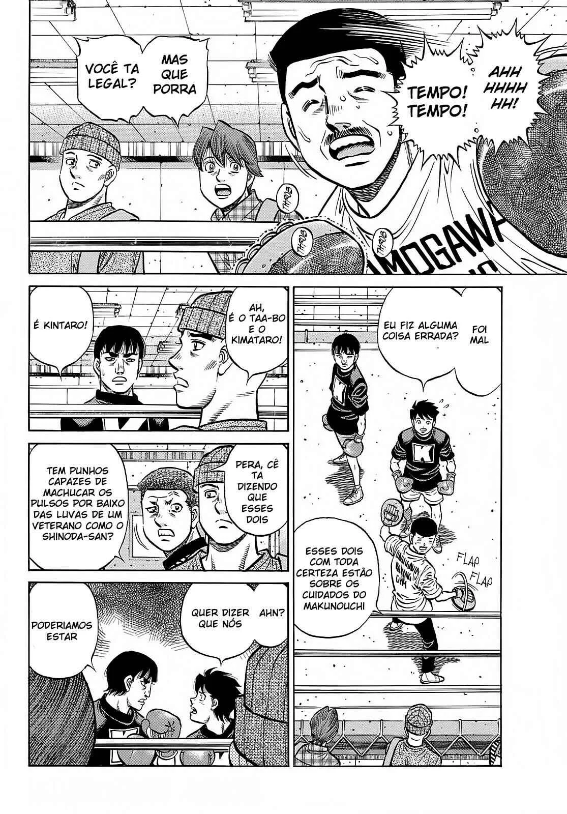 Hajime no Ippo Capítulo 889 – Obstáculo Invisível