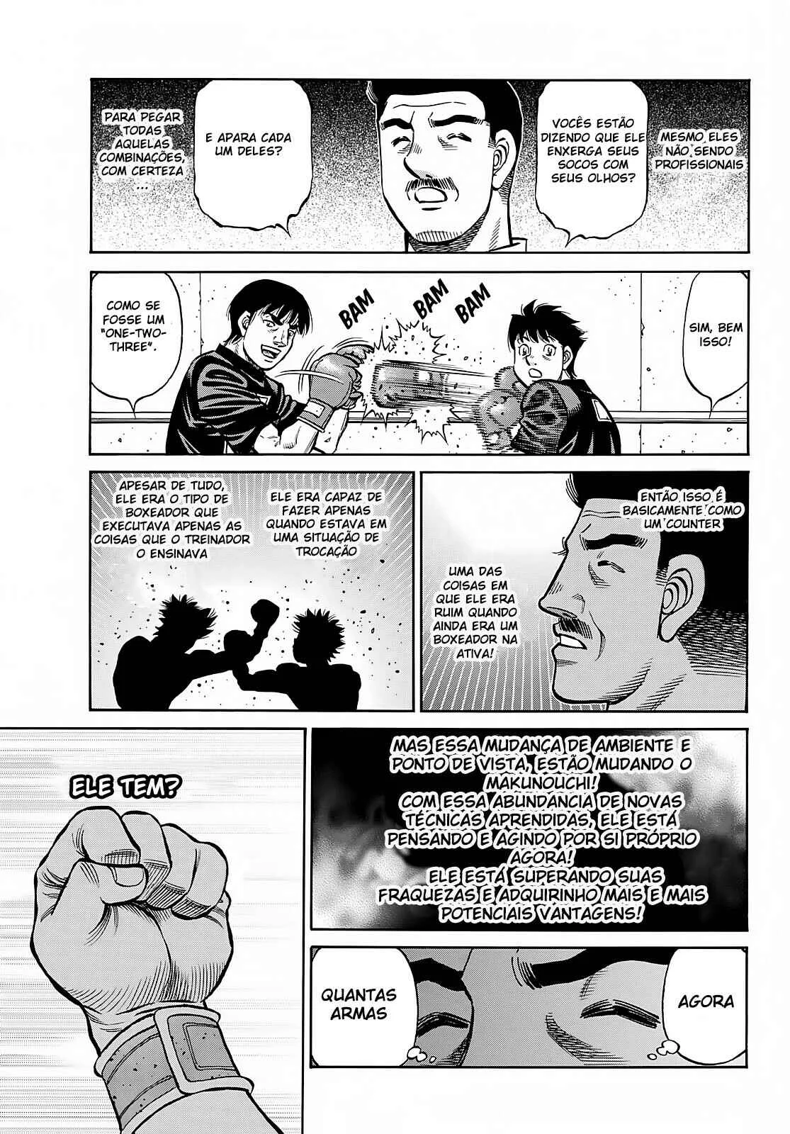 Hajime no Ippo Capítulo 889 – Obstáculo Invisível