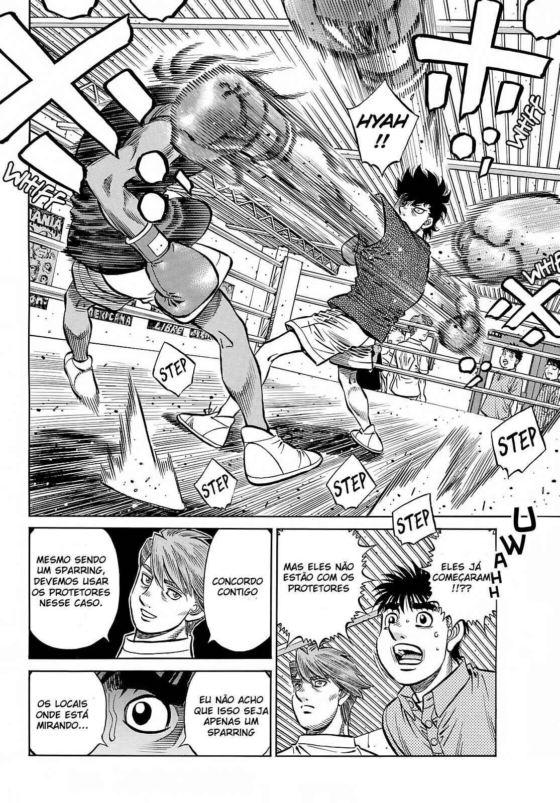 Hajime no Ippo Capítulo 889 – Obstáculo Invisível