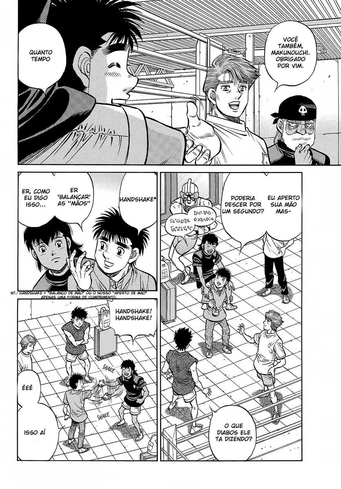 Hajime no Ippo Capítulo 889 – Obstáculo Invisível
