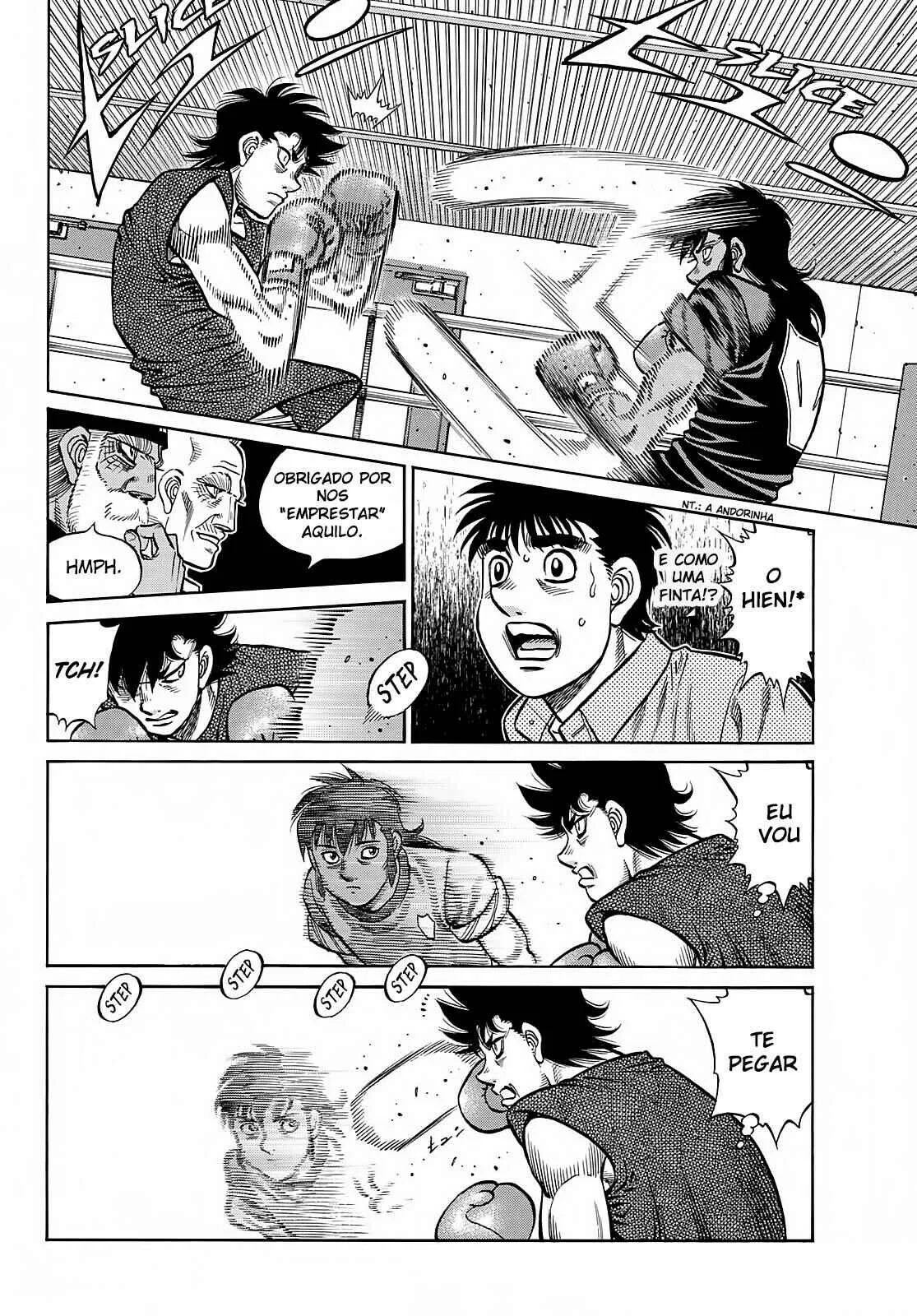 Hajime no Ippo Capítulo 889 – Obstáculo Invisível
