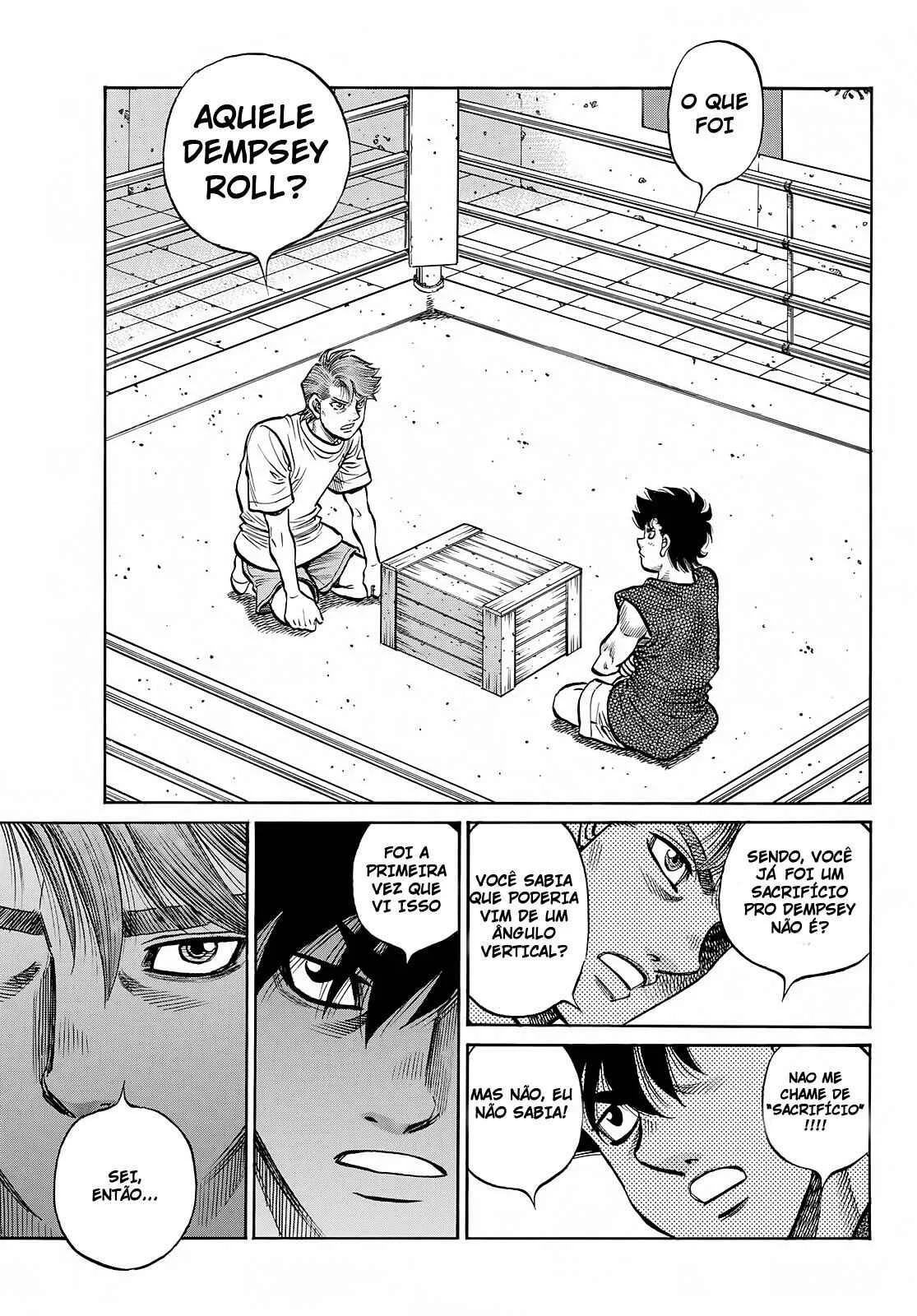 Hajime no Ippo Capítulo 889 – Obstáculo Invisível