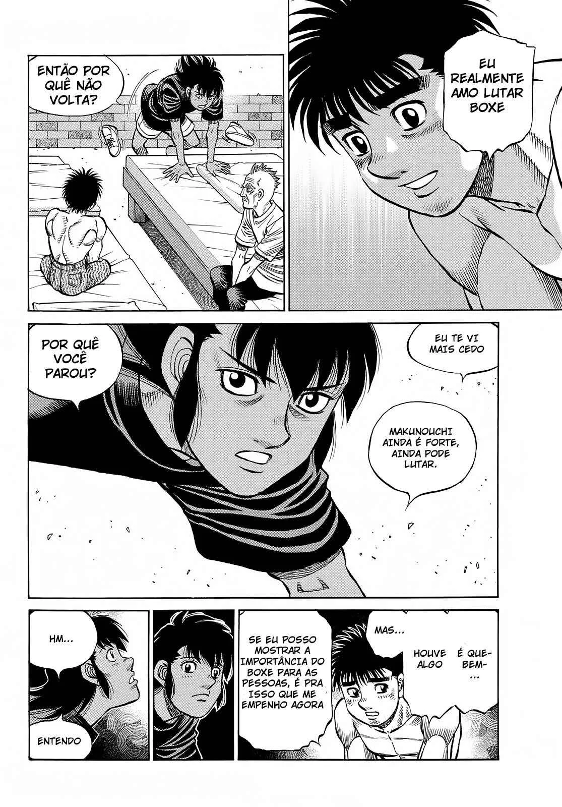 Hajime no Ippo Capítulo 889 – Obstáculo Invisível