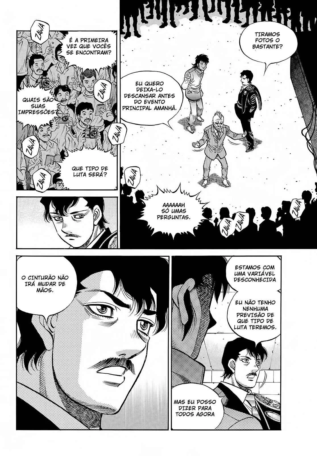 Hajime no Ippo Capítulo 889 – Obstáculo Invisível