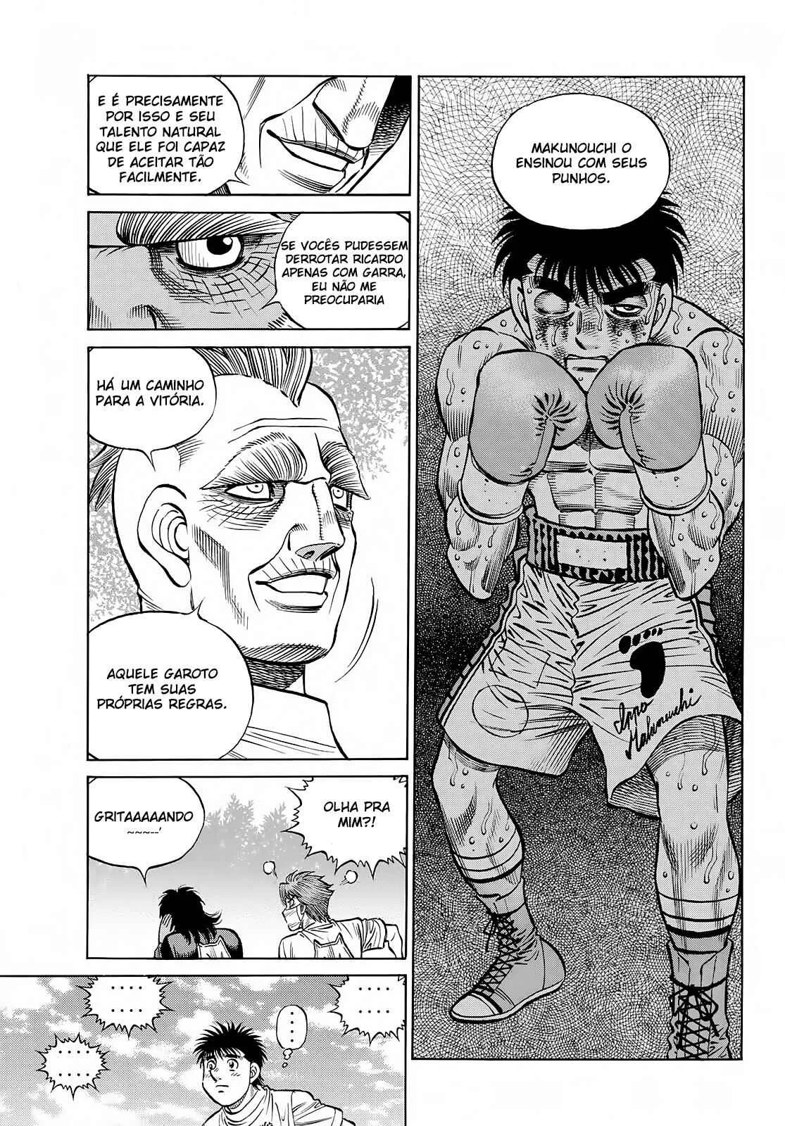 Hajime no Ippo Capítulo 889 – Obstáculo Invisível