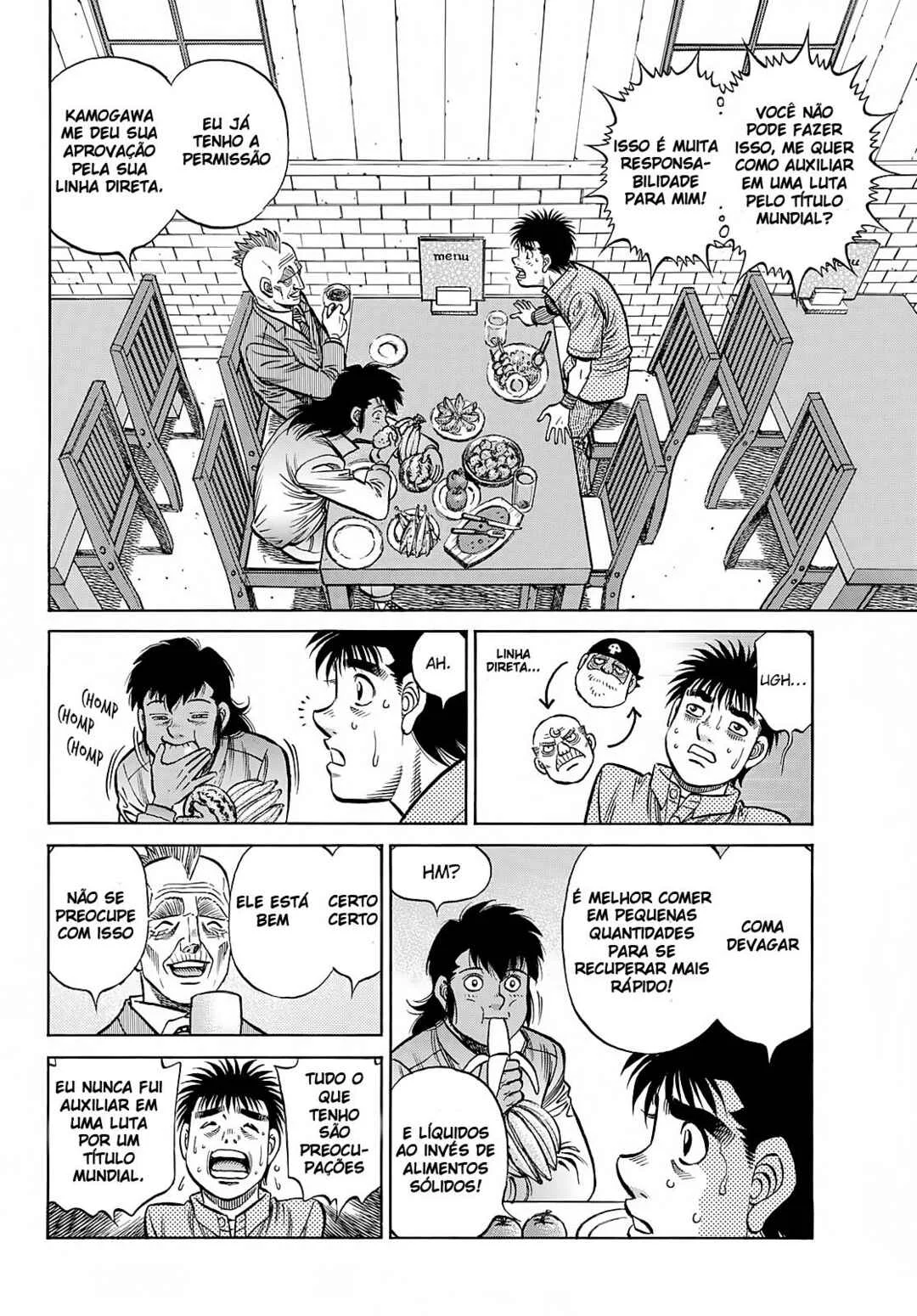Hajime no Ippo Capítulo 889 – Obstáculo Invisível