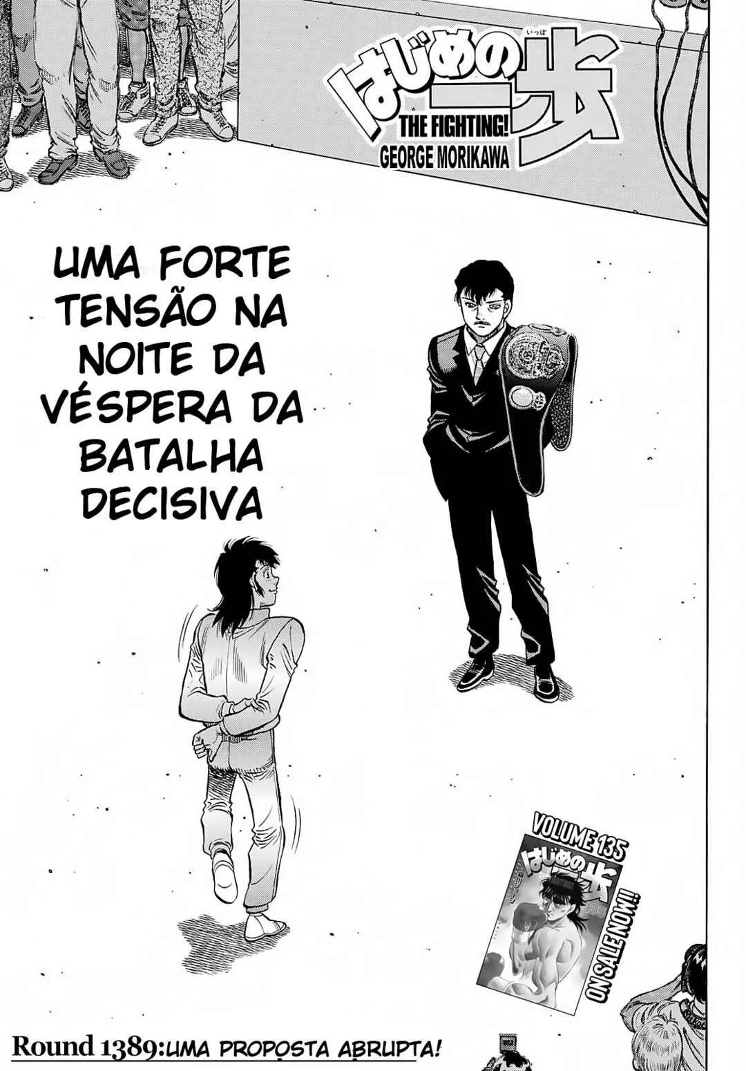 Hajime no Ippo Capítulo 889 – Obstáculo Invisível