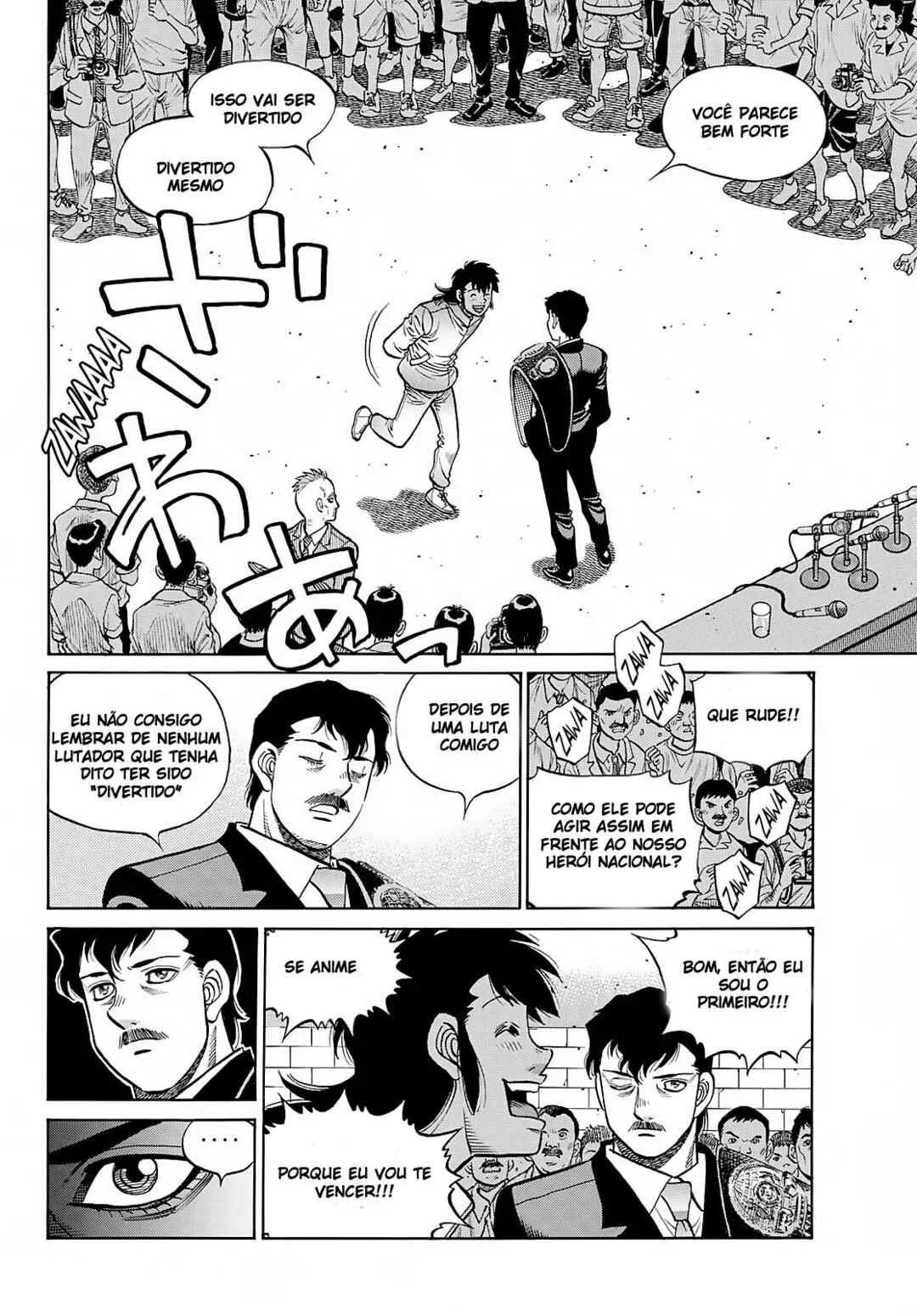 Hajime no Ippo Capítulo 889 – Obstáculo Invisível