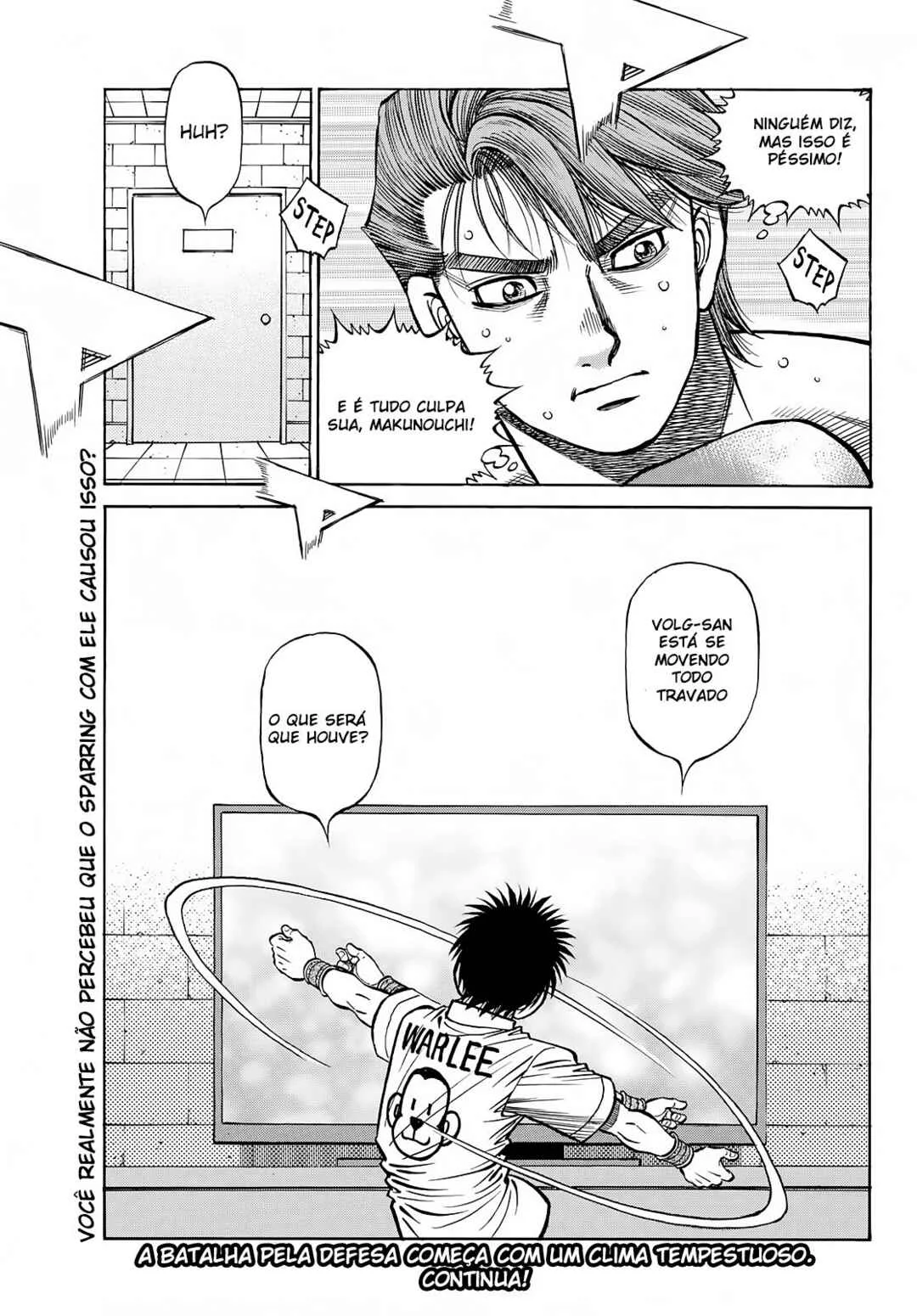 Hajime no Ippo Capítulo 889 – Obstáculo Invisível