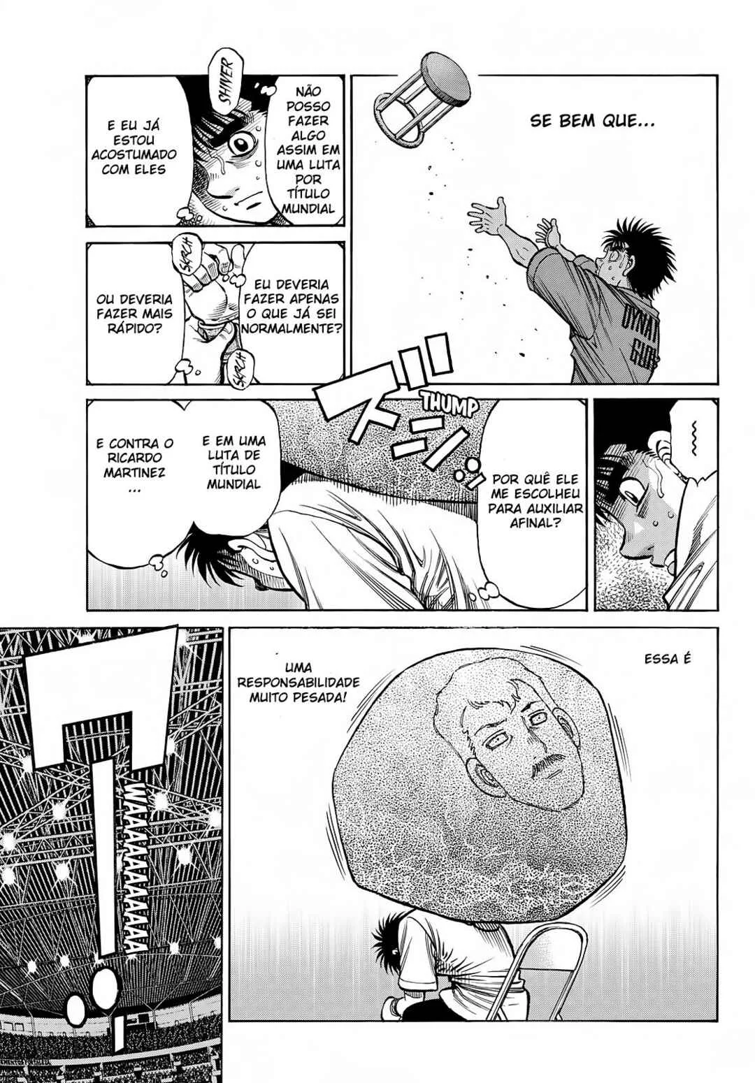 Hajime no Ippo Capítulo 889 – Obstáculo Invisível