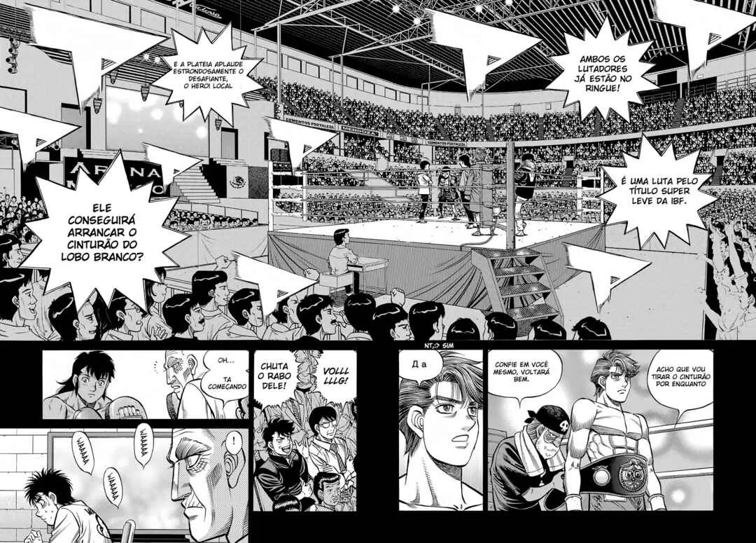 Hajime no Ippo Capítulo 889 – Obstáculo Invisível