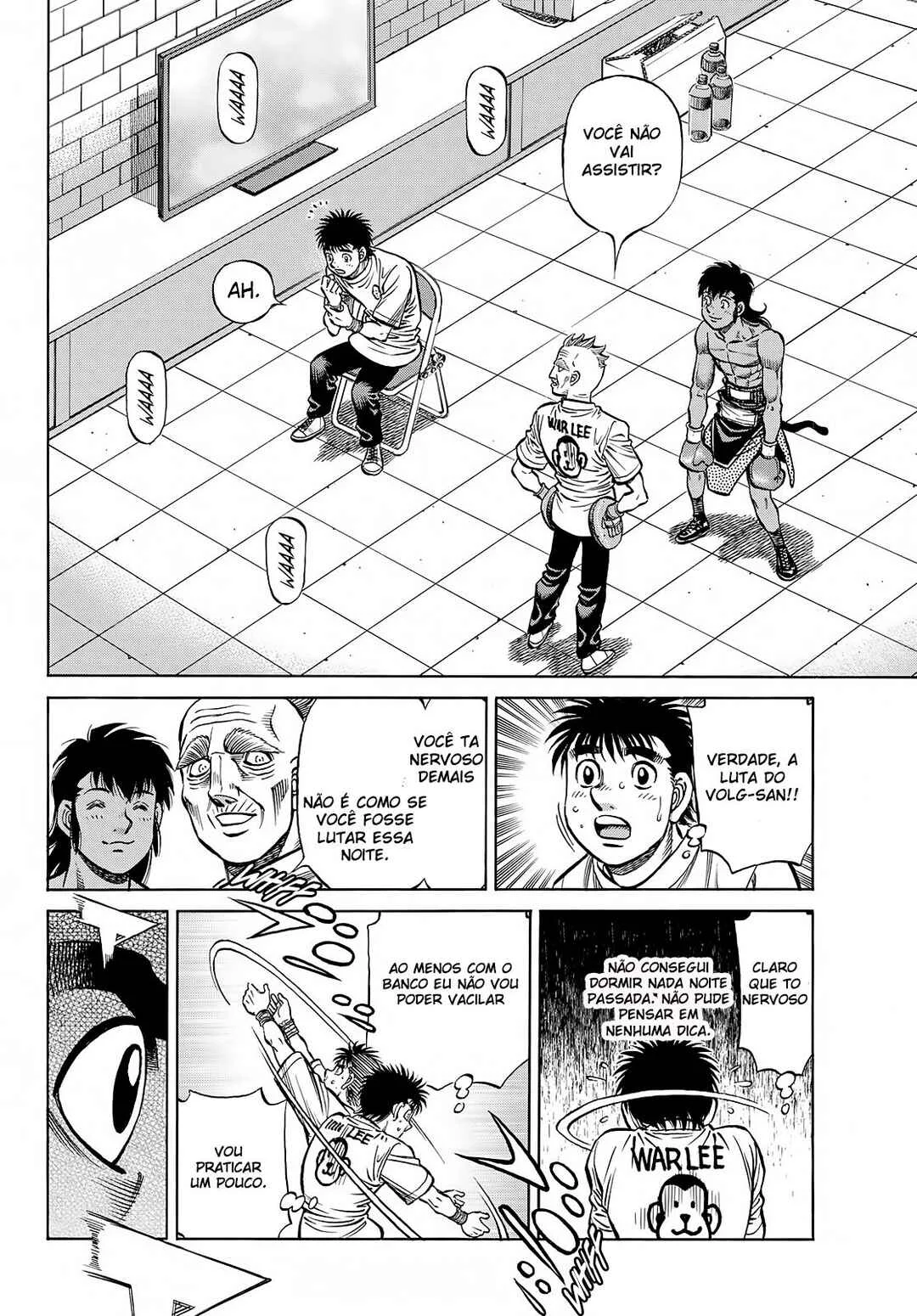 Hajime no Ippo Capítulo 889 – Obstáculo Invisível