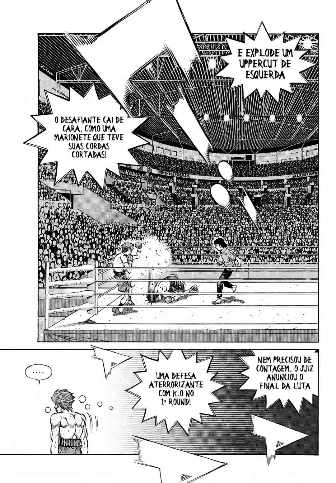 Hajime no Ippo Capítulo 889 – Obstáculo Invisível