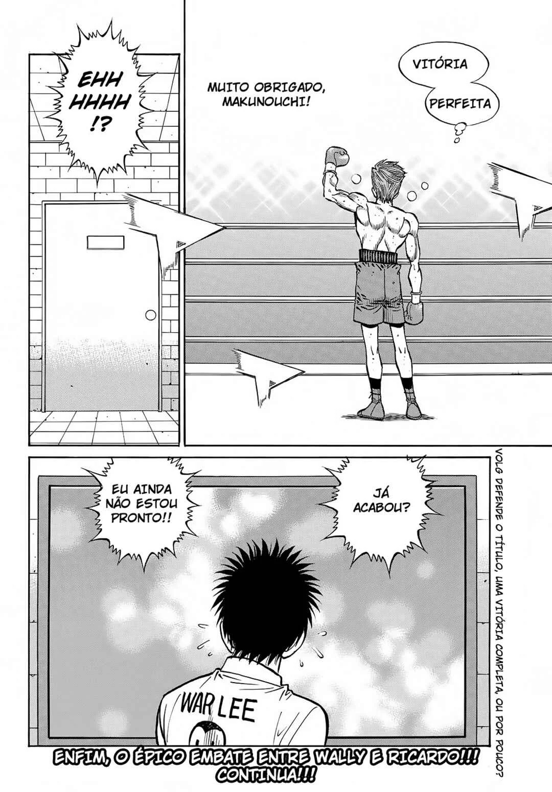 Hajime no Ippo Capítulo 889 – Obstáculo Invisível
