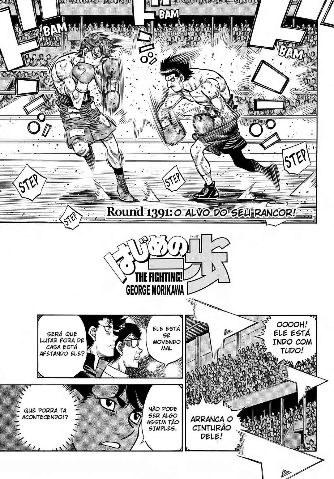 Hajime no Ippo Capítulo 889 – Obstáculo Invisível