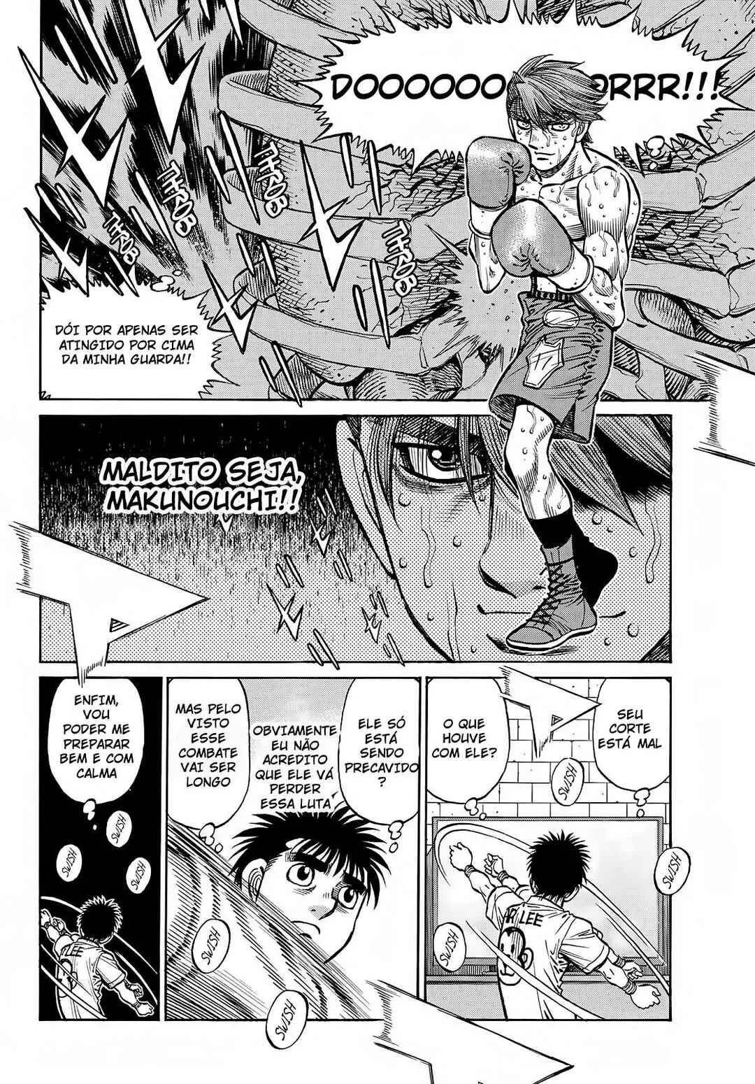 Hajime no Ippo Capítulo 889 – Obstáculo Invisível