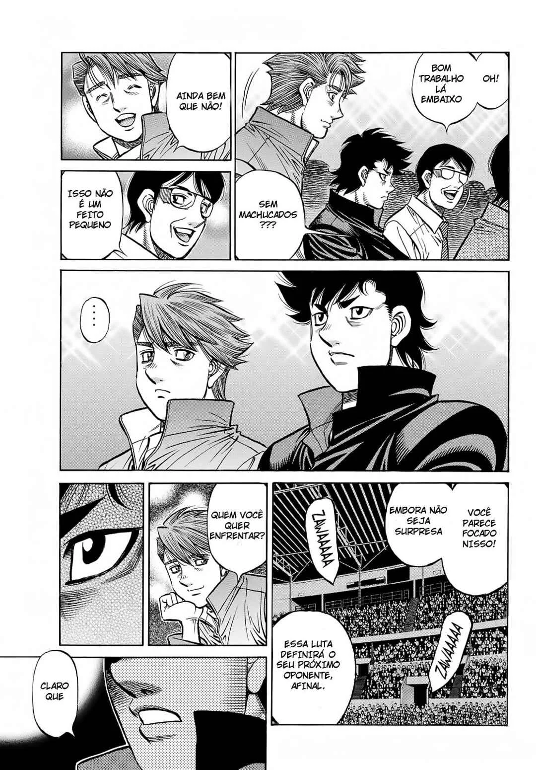 Hajime no Ippo Capítulo 889 – Obstáculo Invisível