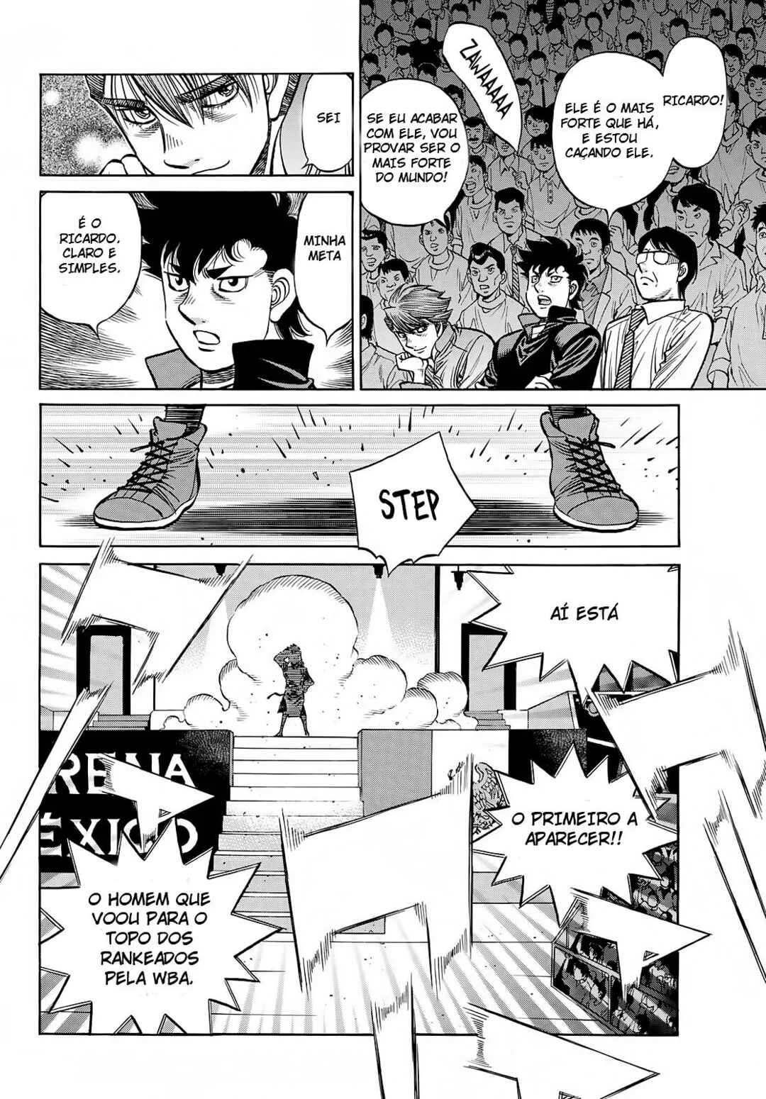 Hajime no Ippo Capítulo 889 – Obstáculo Invisível