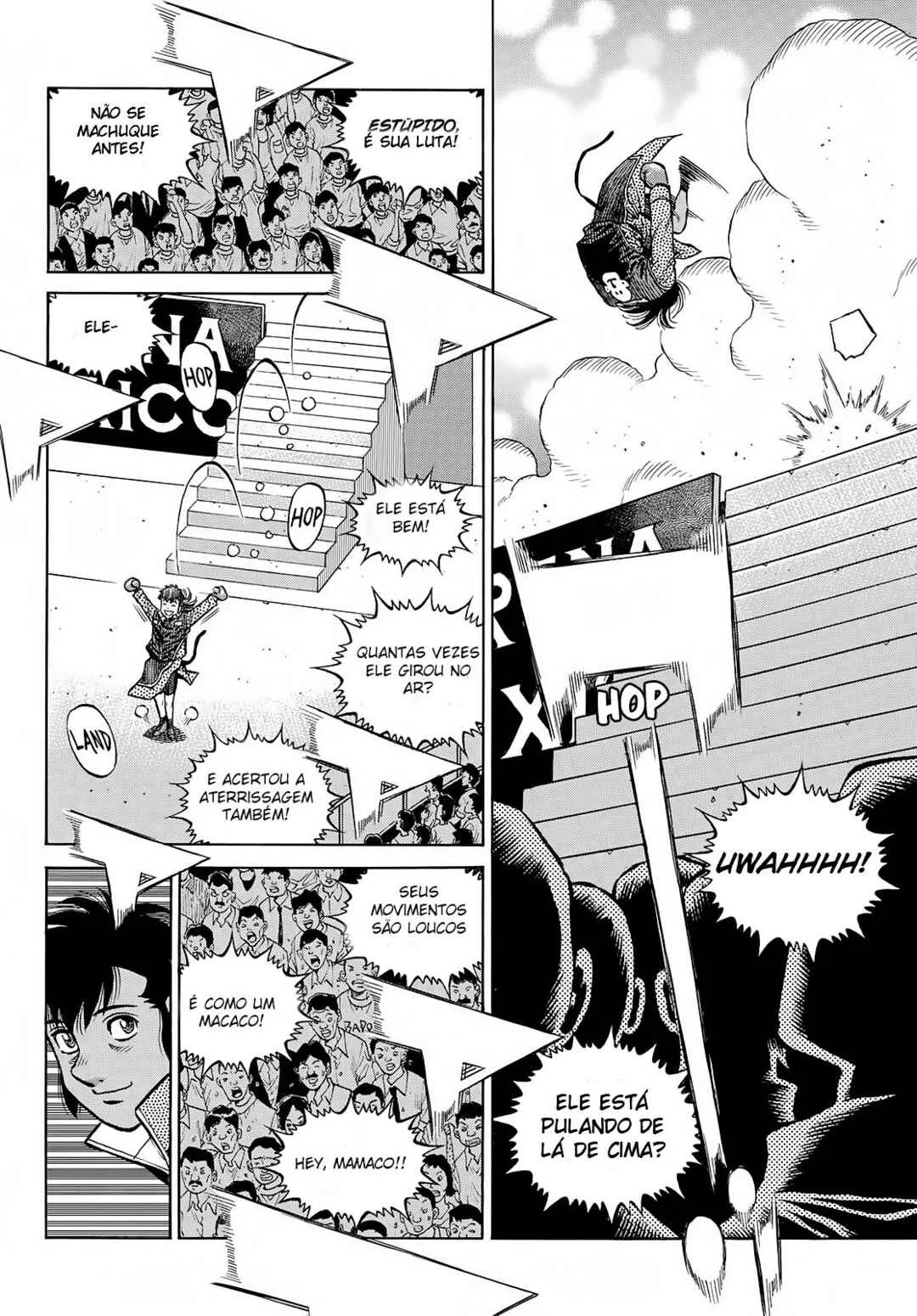 Hajime no Ippo Capítulo 889 – Obstáculo Invisível